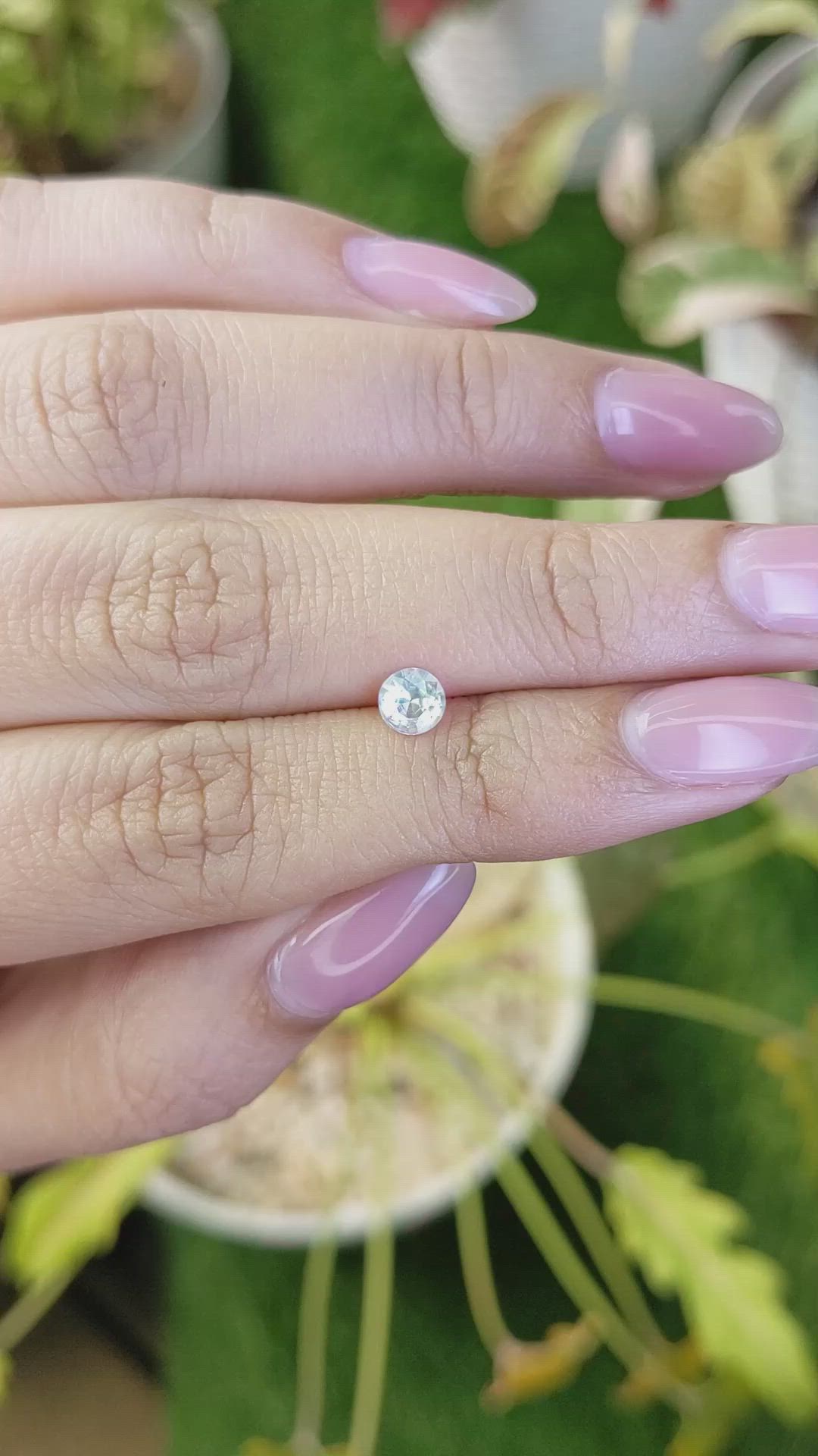 0.42 Ct. Yellow Sapphire from Ceylon (Sri Lanka) Size Video