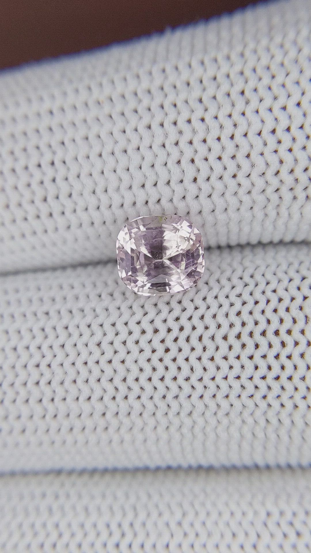 2.05 Ct. Pink Sapphire from Ceylon (Sri Lanka) Size Video