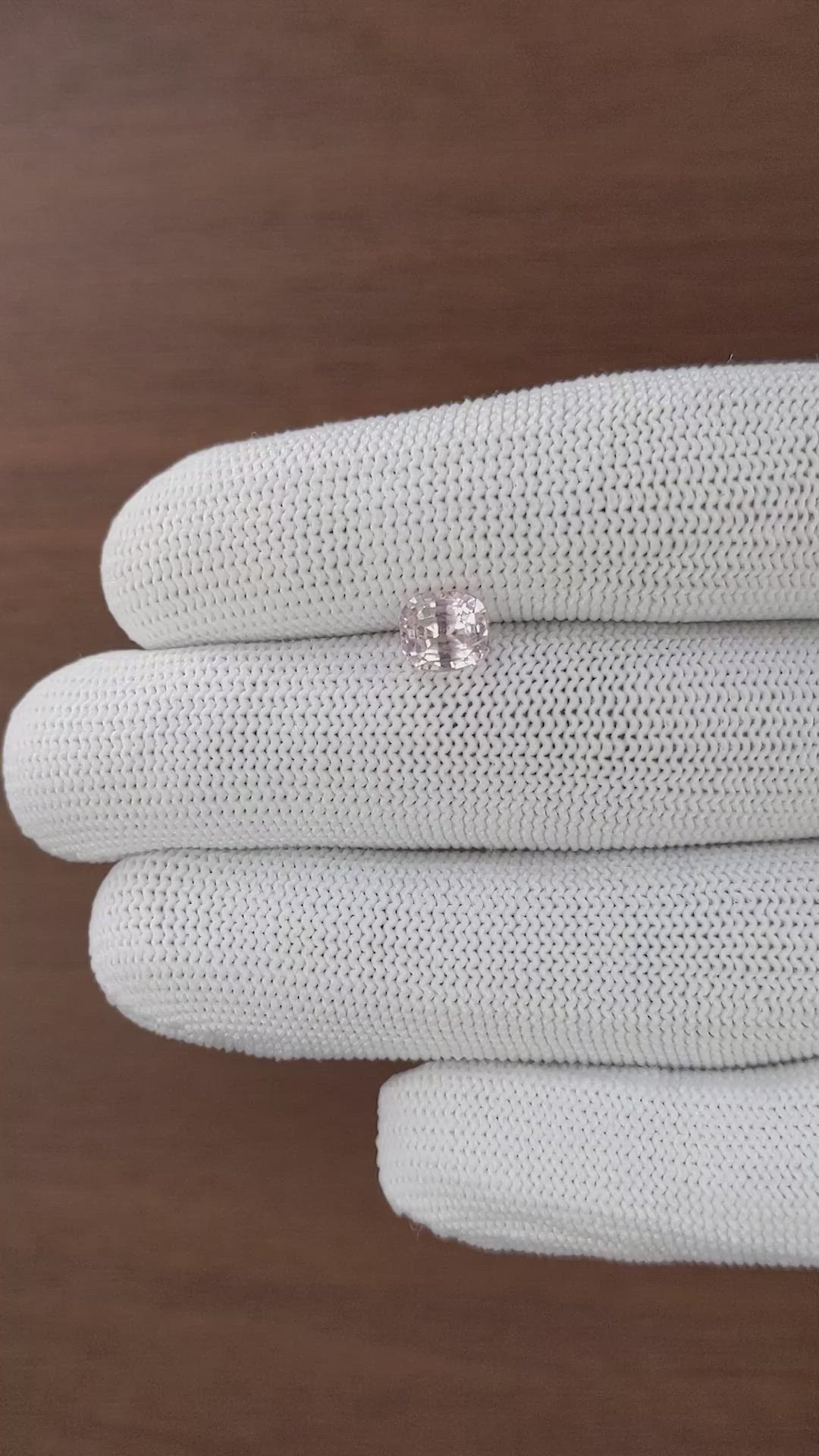 2.05 Ct. Pink Sapphire from Ceylon (Sri Lanka) Size Video