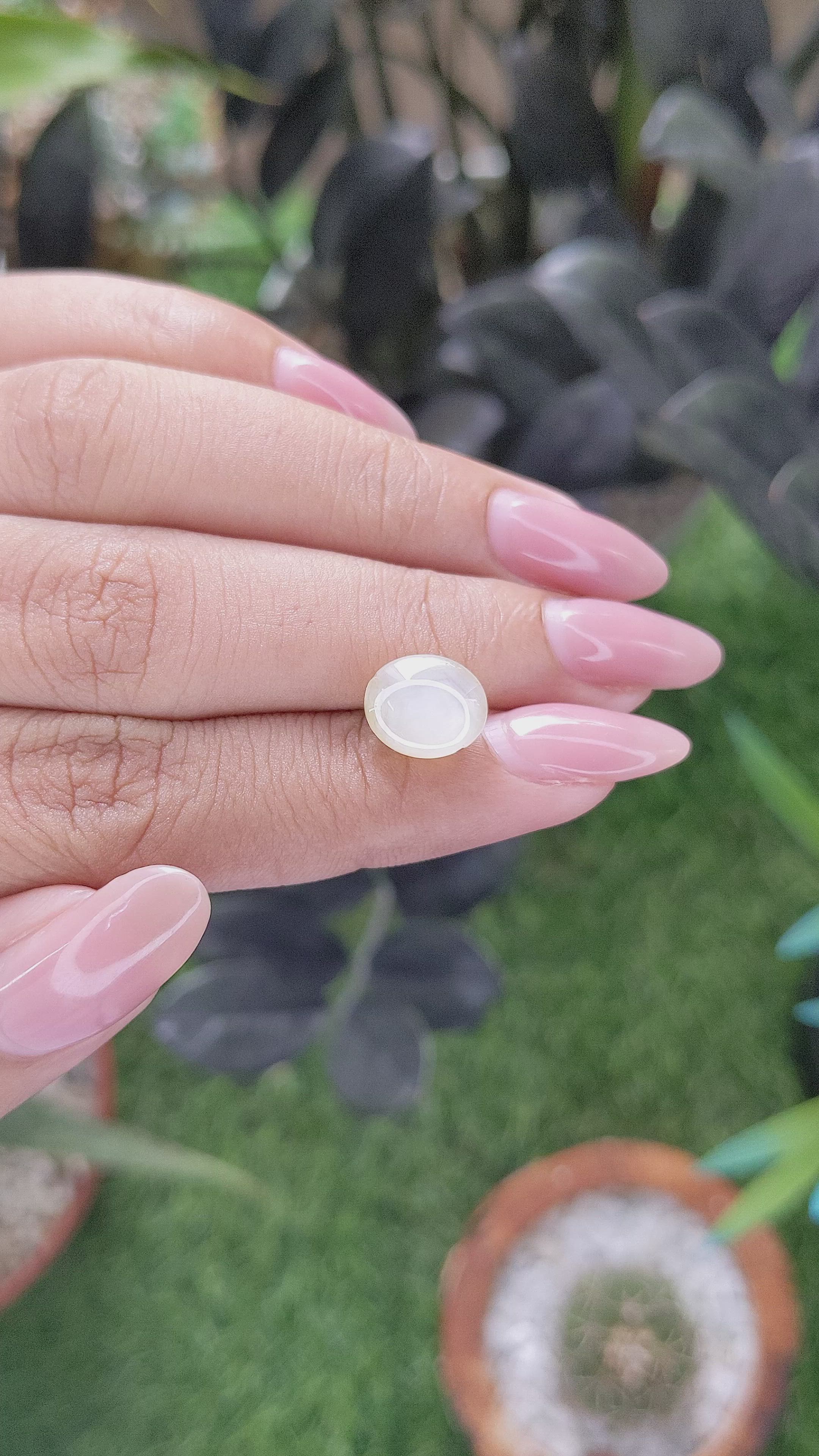 6.02 Ct. Yellow Star Sapphire from Ceylon (Sri Lanka) Size Video