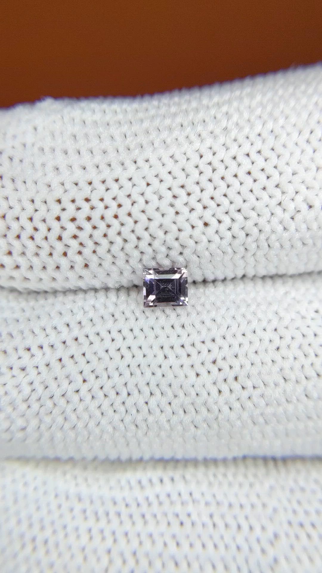 0.31 Ct. Purple Sapphire from Ceylon (Sri Lanka) Size Video