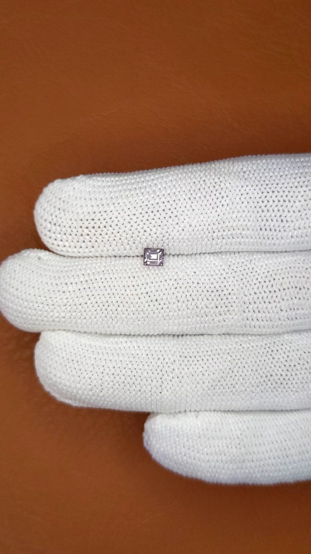 0.31 Ct. Purple Sapphire from Ceylon (Sri Lanka) Size Video