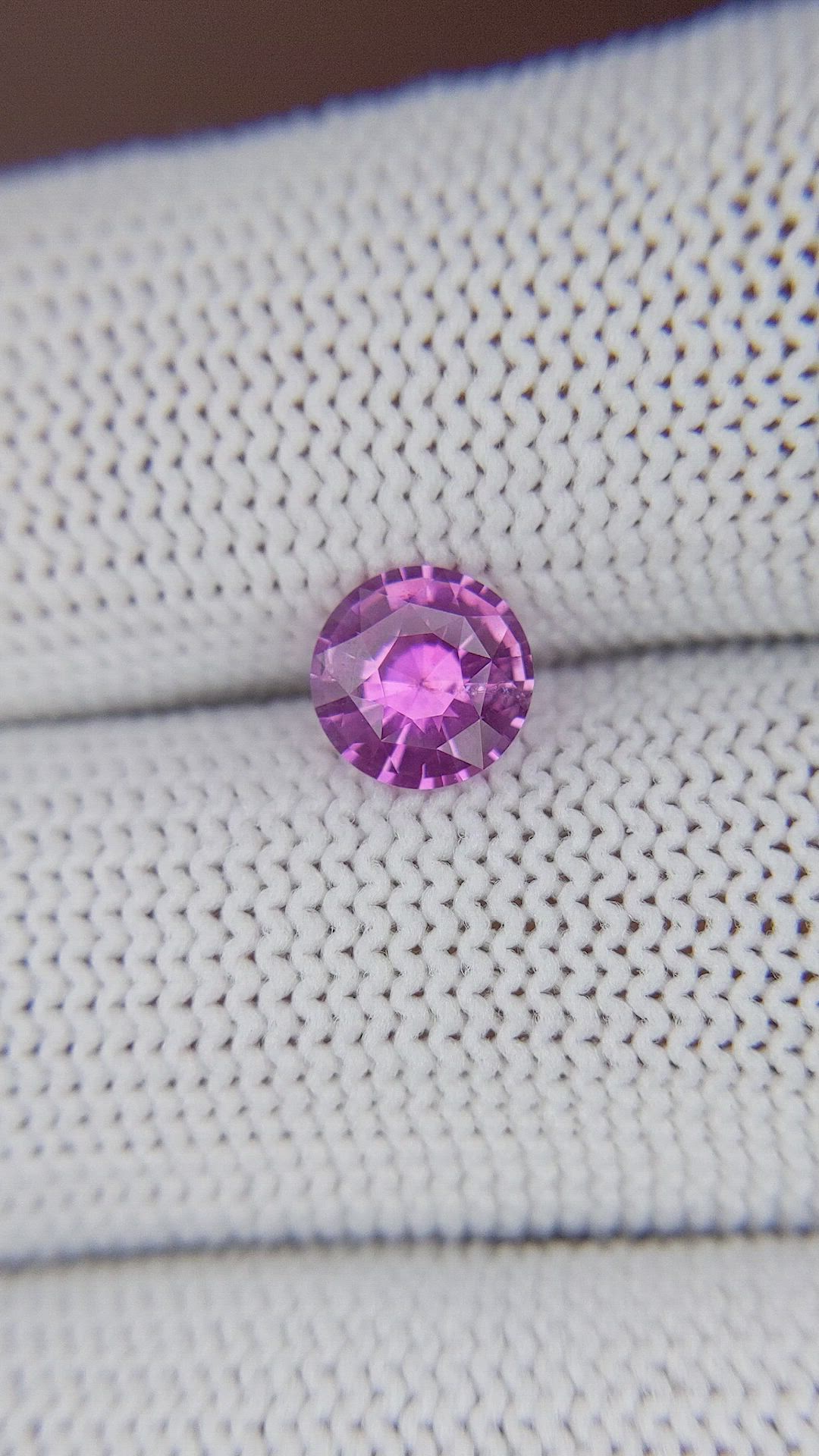 1.19 Ct. Pink Sapphire from Ceylon (Sri Lanka) Size Video