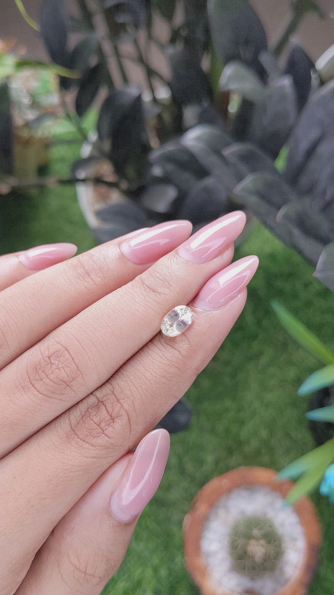 1.34 Ct. Yellow Sapphire from Ceylon (Sri Lanka) Size Video