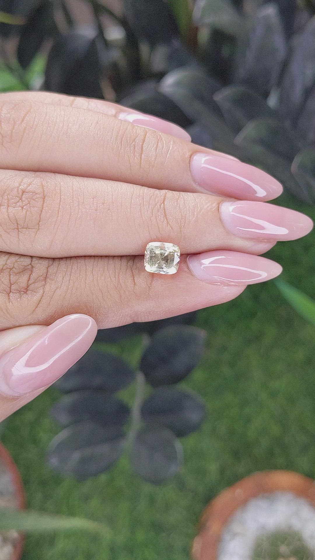1.50 Ct. Yellow Sapphire from Madagascar Size Video