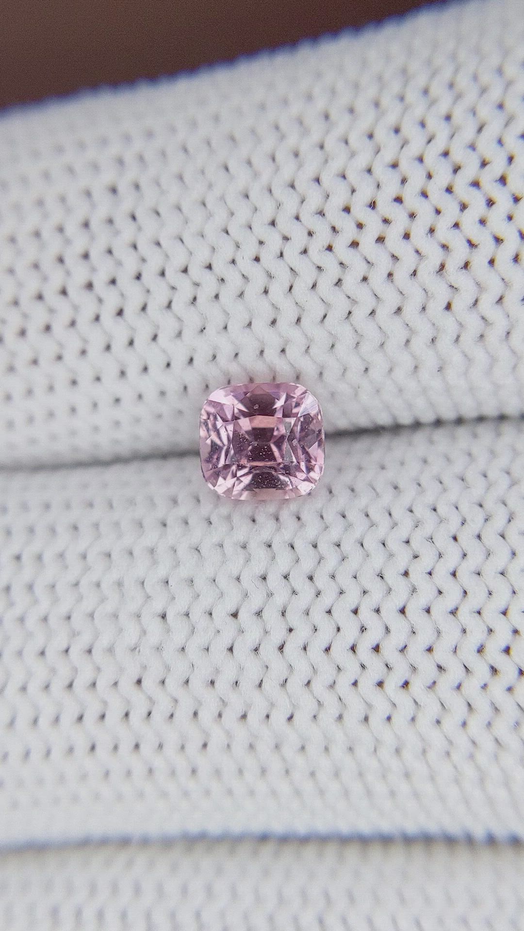 1.11 Ct. Purplish Pink Sapphire from Africa Size Video