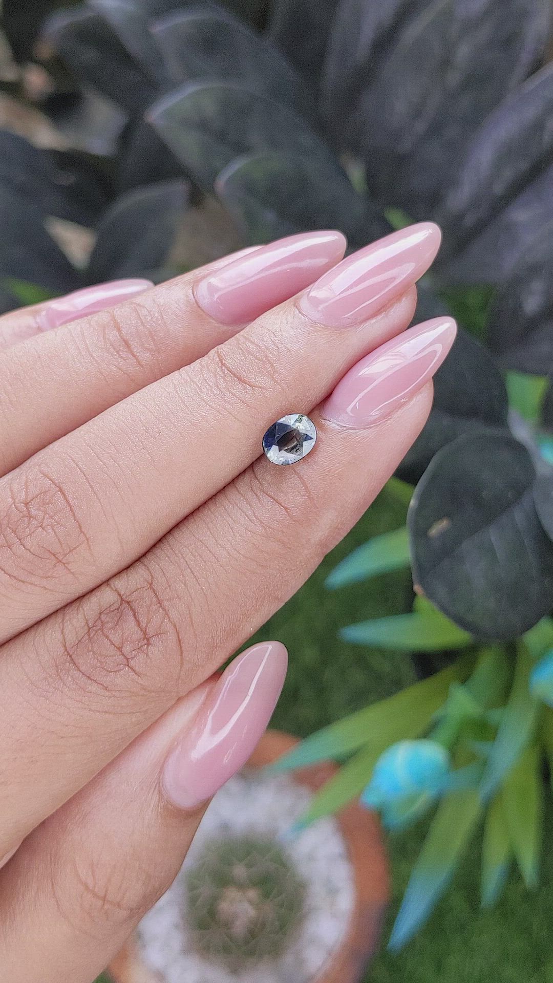 1.04 Ct. Bi Color / Parti Sapphire from Africa Size Video