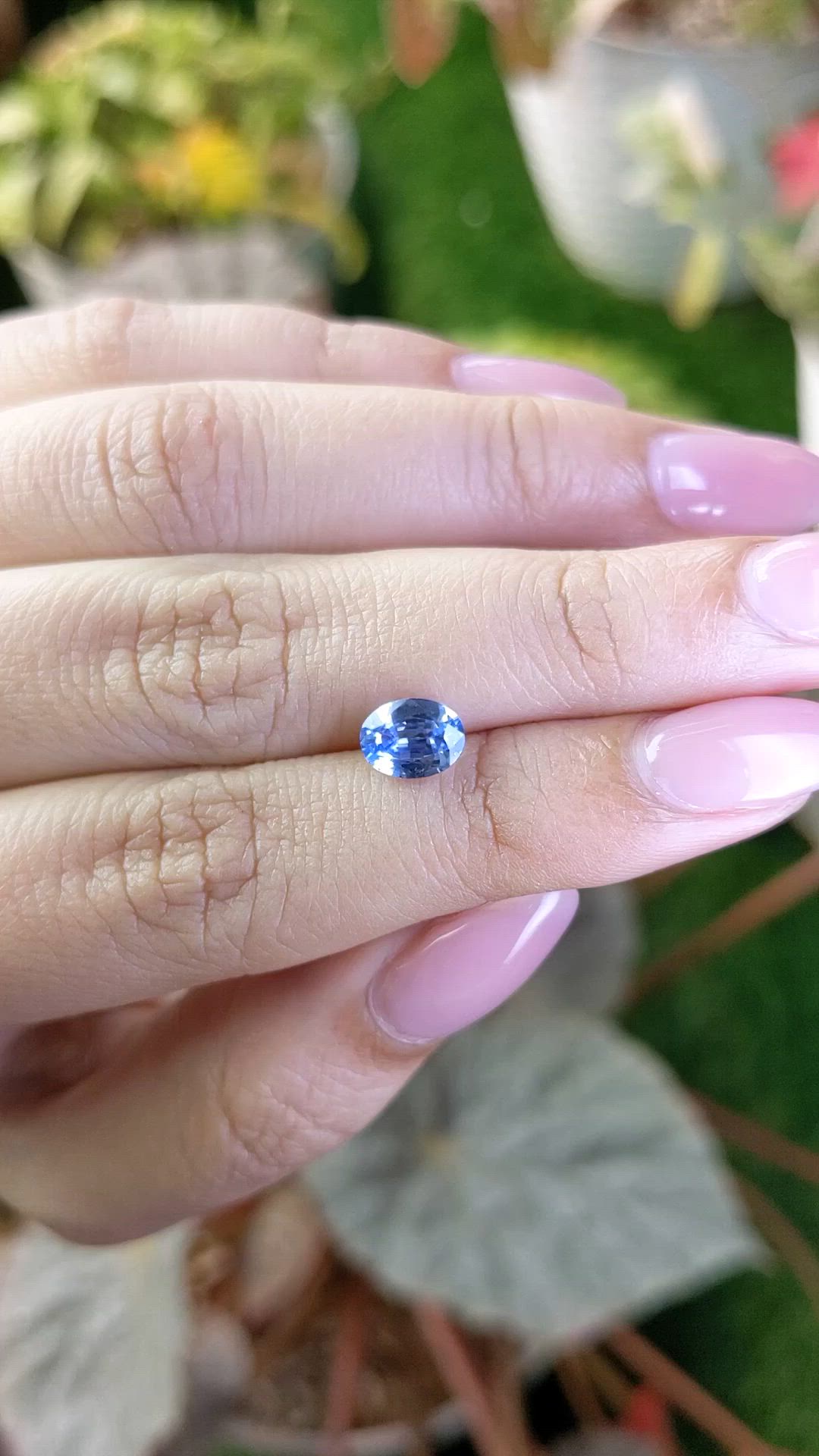 1.75 Ct. Blue Sapphire from Ceylon (Sri Lanka) Size Video
