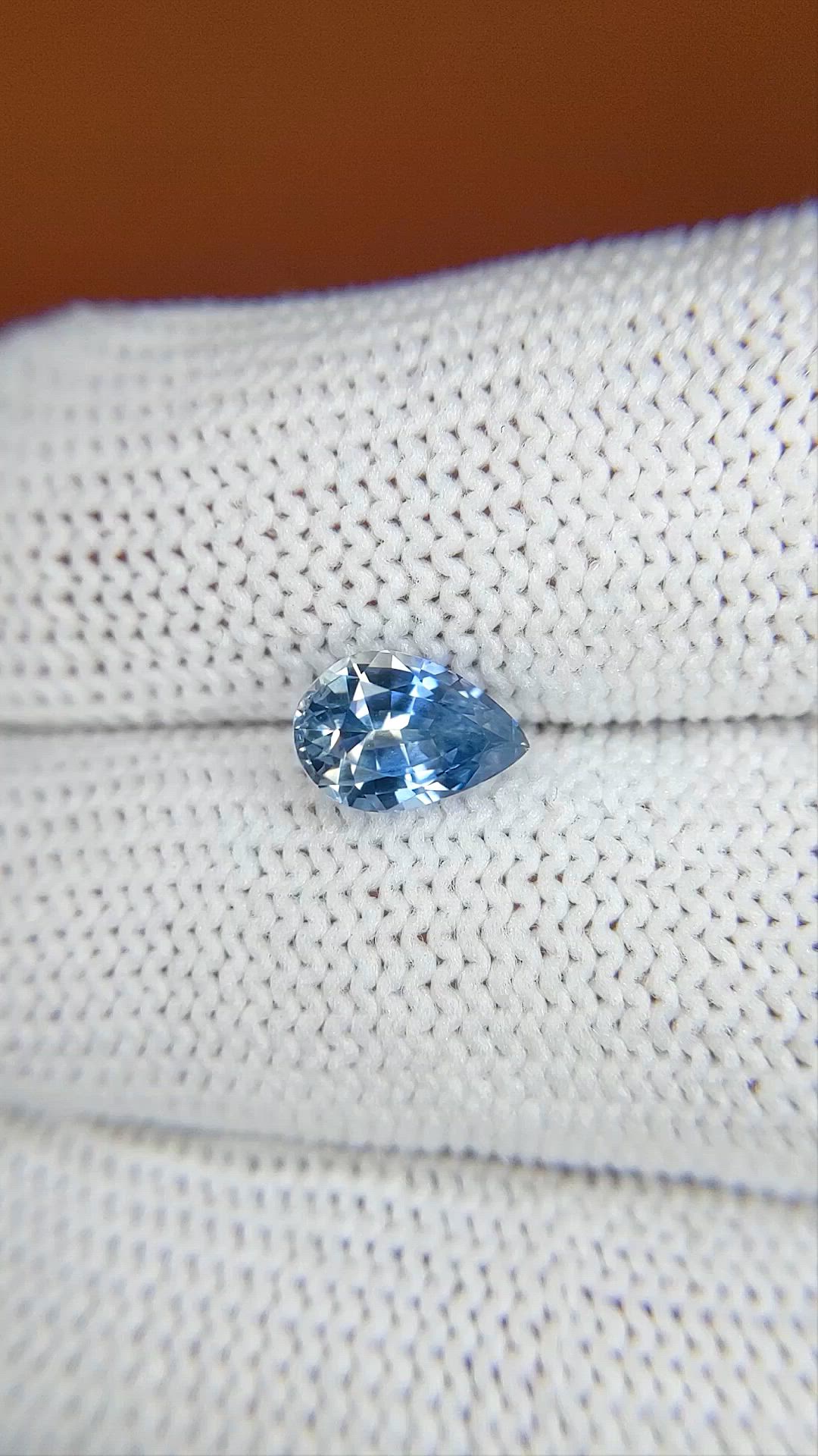 1.76 Ct. Blue Sapphire from Ceylon (Sri Lanka) Size Video