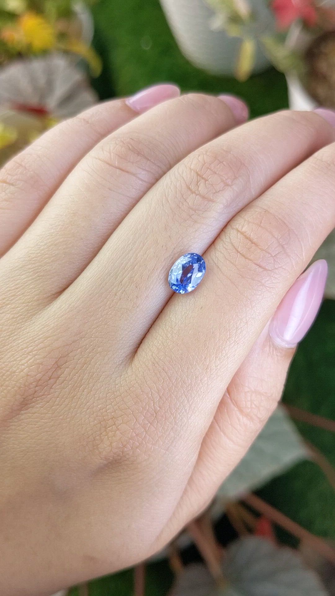 1.96 Ct. Blue Sapphire from Ceylon (Sri Lanka) Size Video