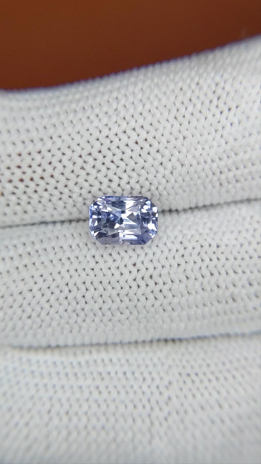 2.12 Ct. Blue Sapphire from Ceylon (Sri Lanka) Size Video