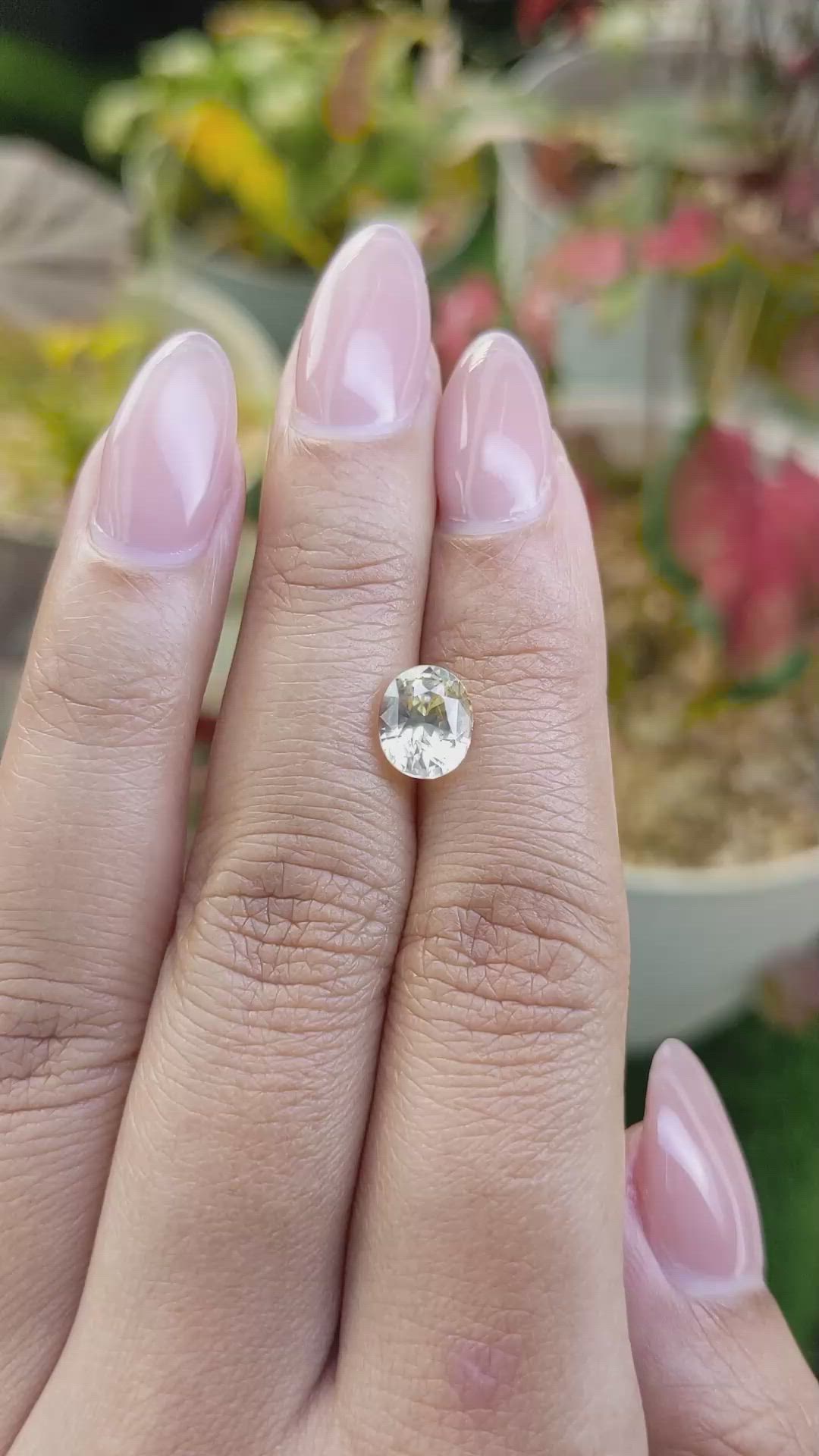2.43 Ct. Yellow Sapphire from Ceylon (Sri Lanka) Size Video