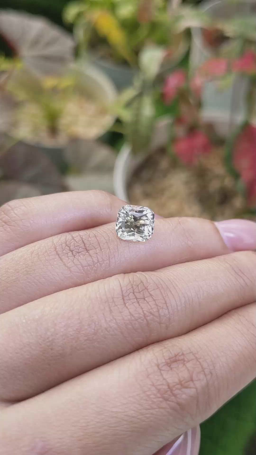 4.03 Ct. Yellow Sapphire from Ceylon (Sri Lanka) Size Video
