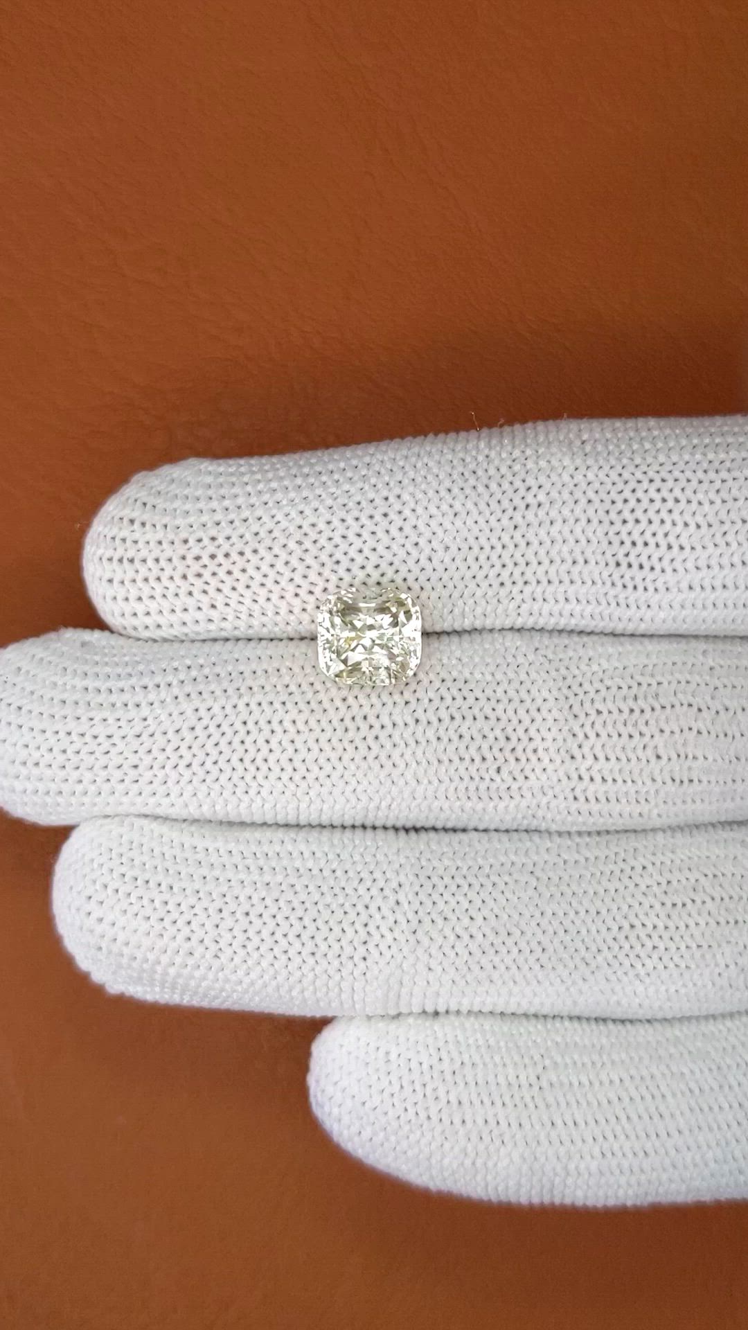 4.03 Ct. Yellow Sapphire from Ceylon (Sri Lanka) Size Video