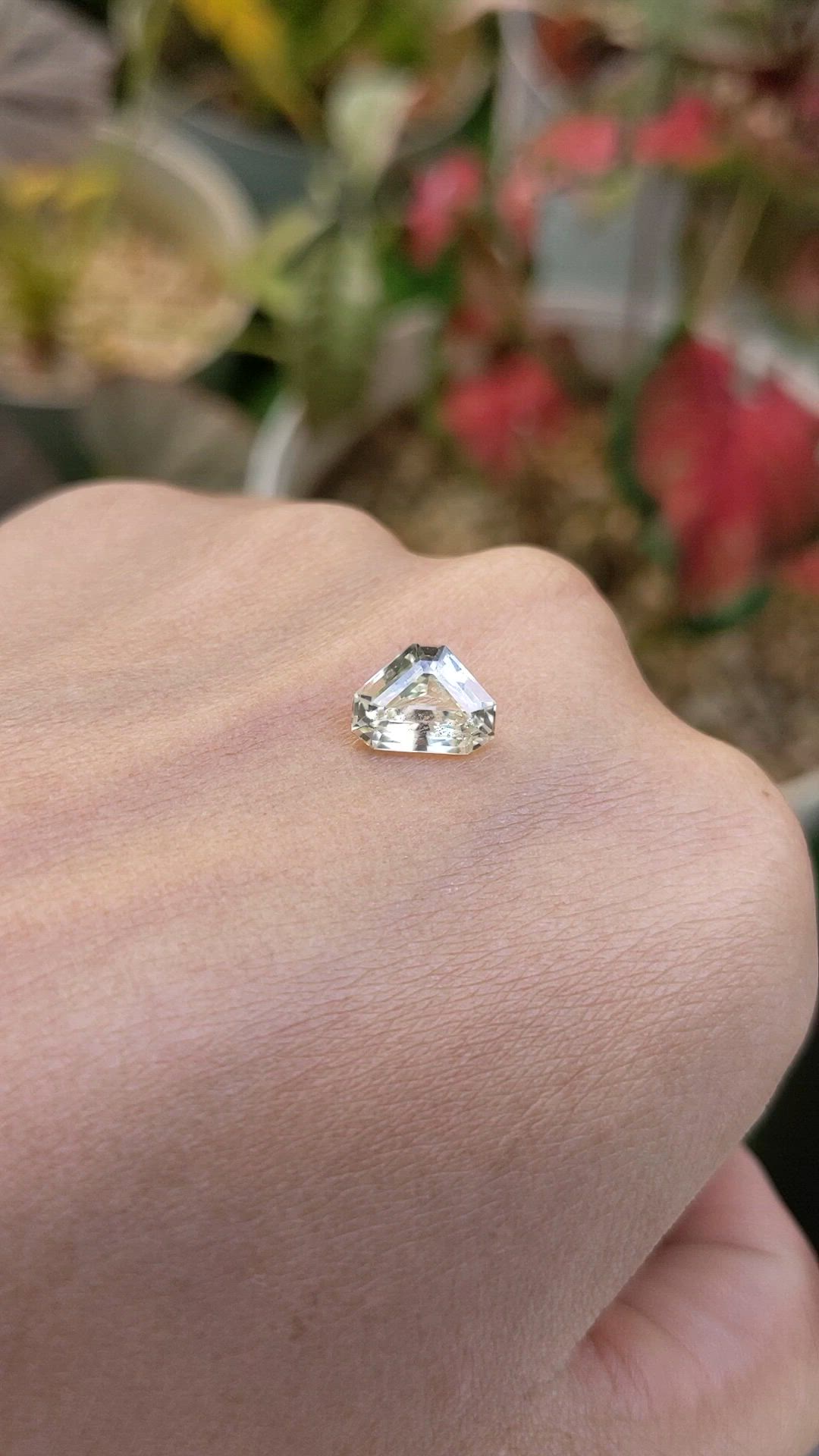 2.51 Ct. Yellow Sapphire from Ceylon (Sri Lanka) Size Video