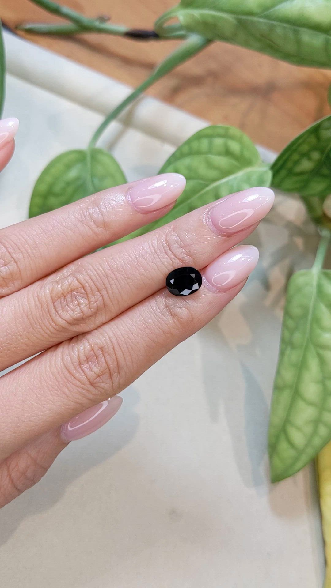 2.23 Ct. Blue Sapphire from Australia Size Video