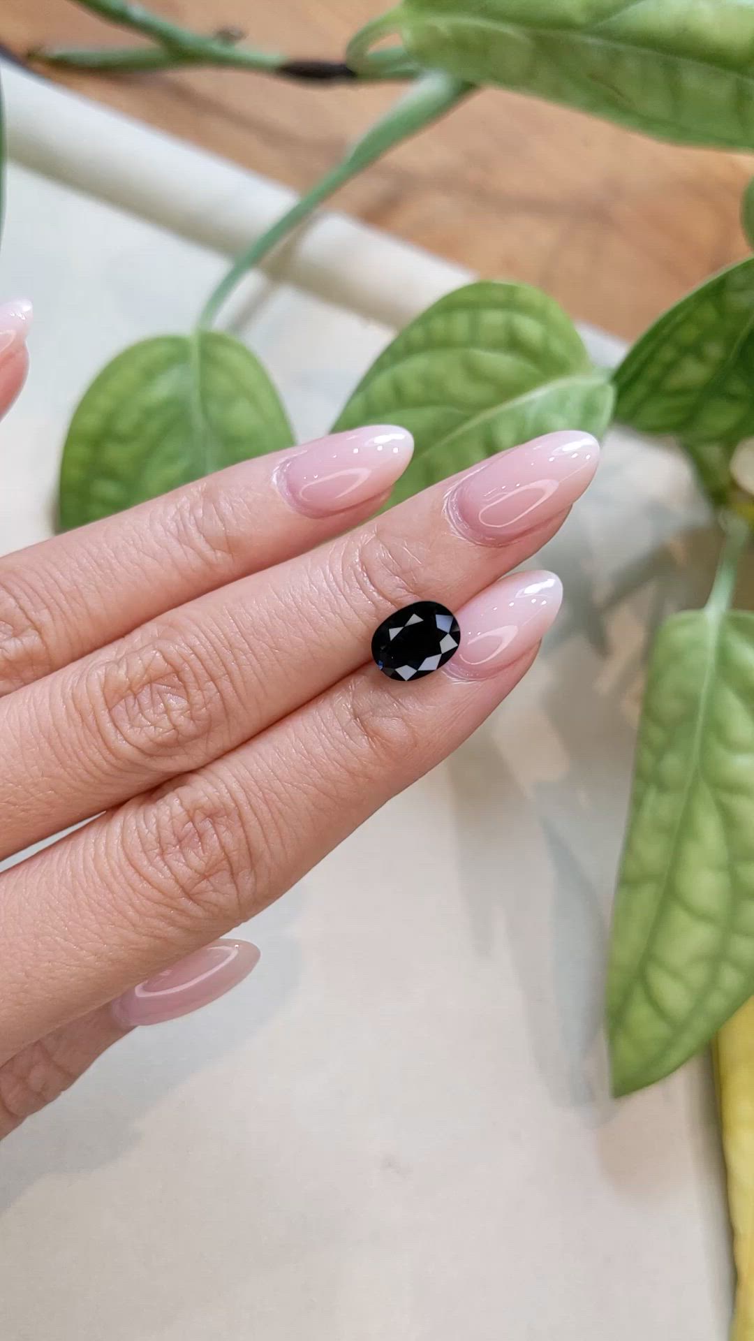 3.23 Ct. Blue Sapphire from Australia Size Video