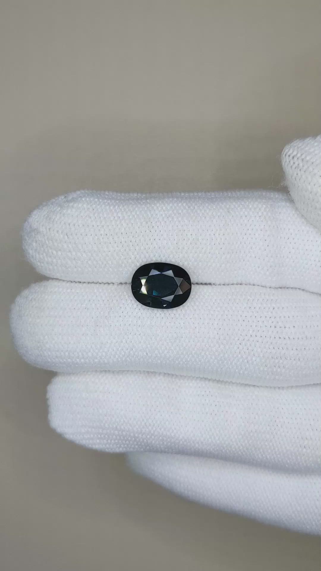 3.23 Ct. Blue Sapphire from Australia Size Video