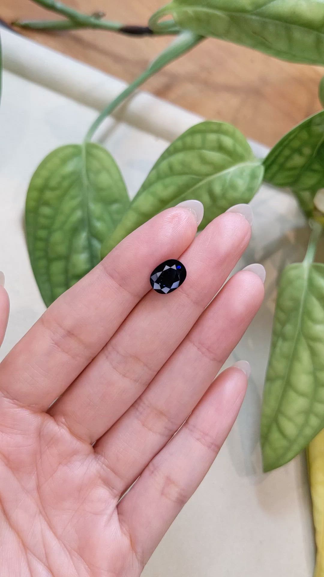 3.23 Ct. Blue Sapphire from Australia Size Video