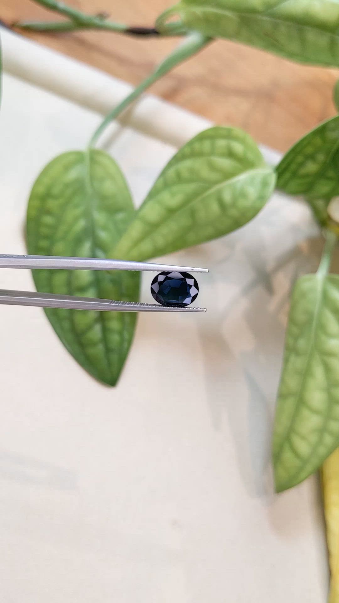 2.57 Ct. Blue Sapphire from Australia Size Video