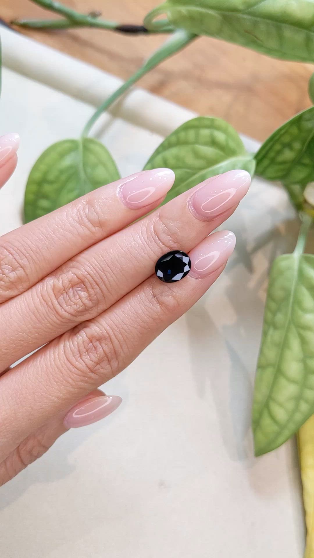 2.57 Ct. Blue Sapphire from Australia Size Video