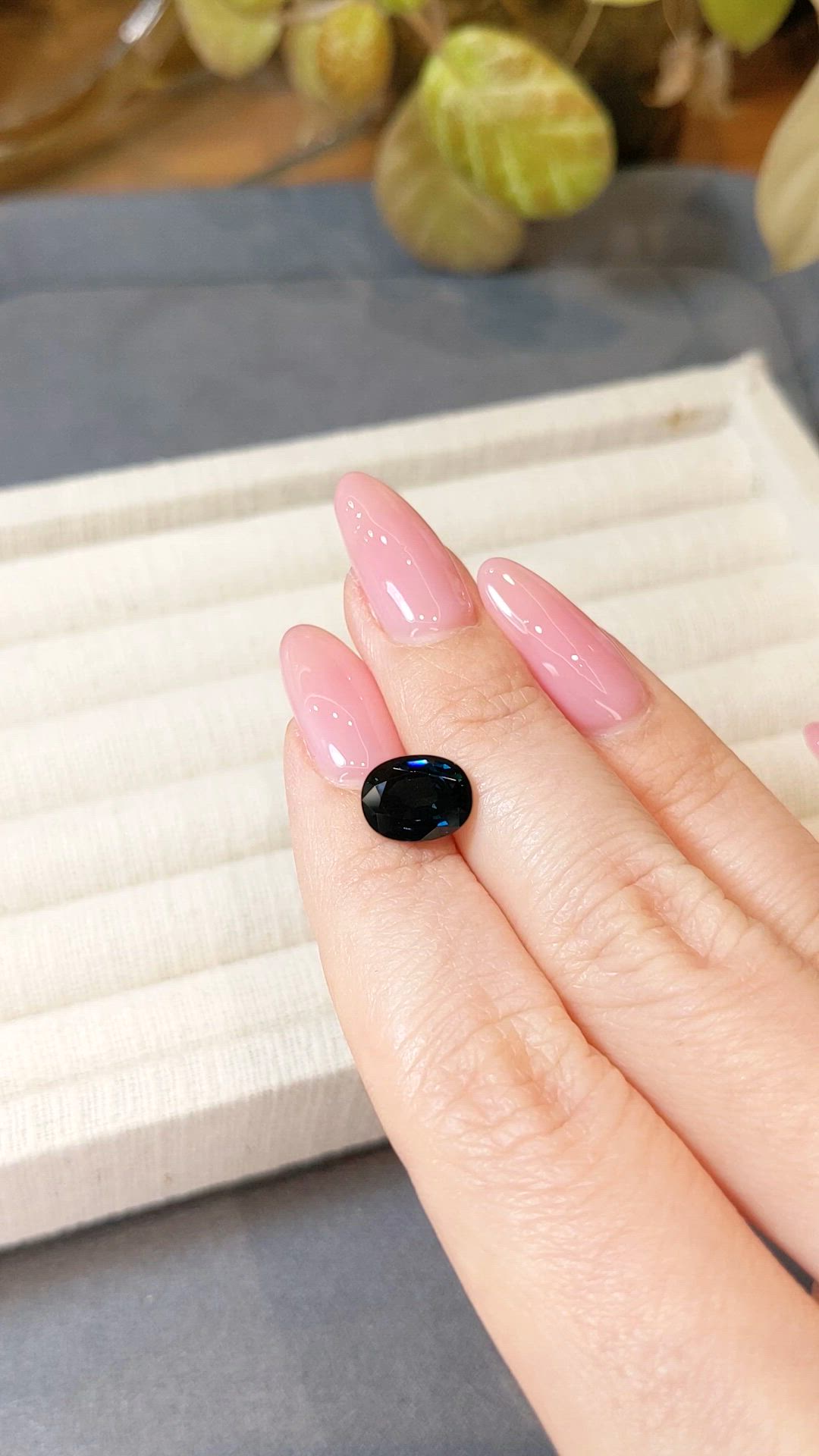 3.20 Ct. Blue Sapphire from Australia Size Video