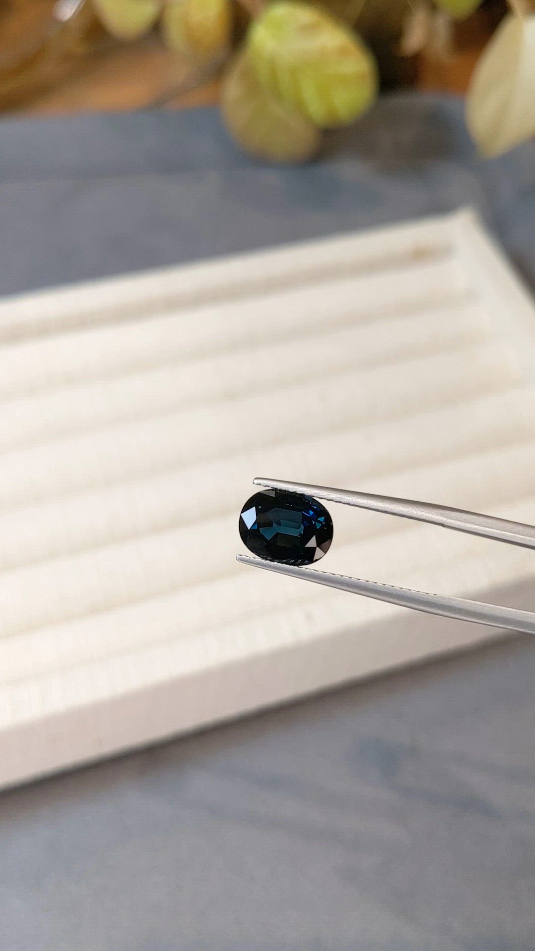 3.20 Ct. Blue Sapphire from Australia Size Video