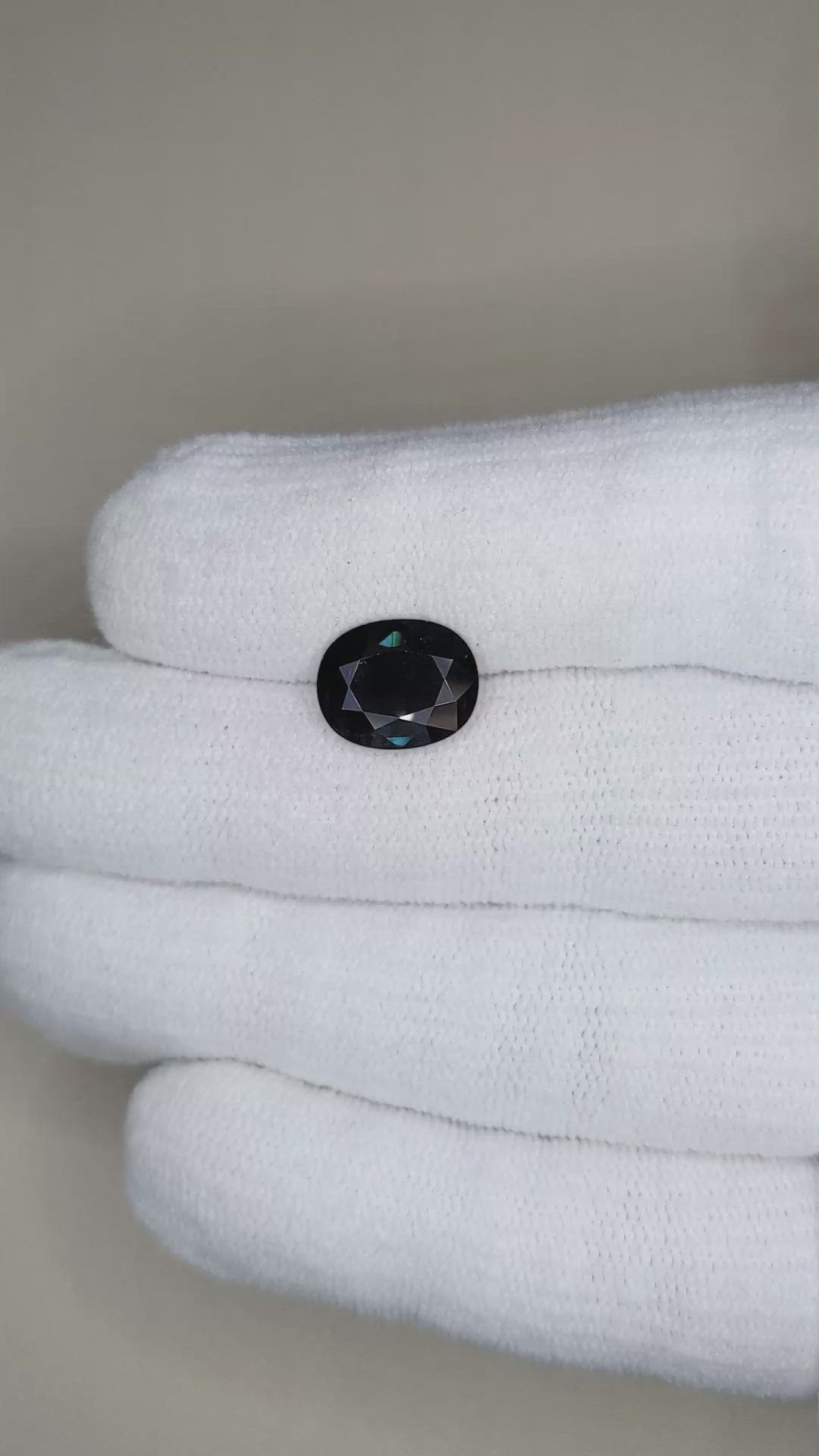 4.09 Ct. Blue Sapphire from Australia Size Video