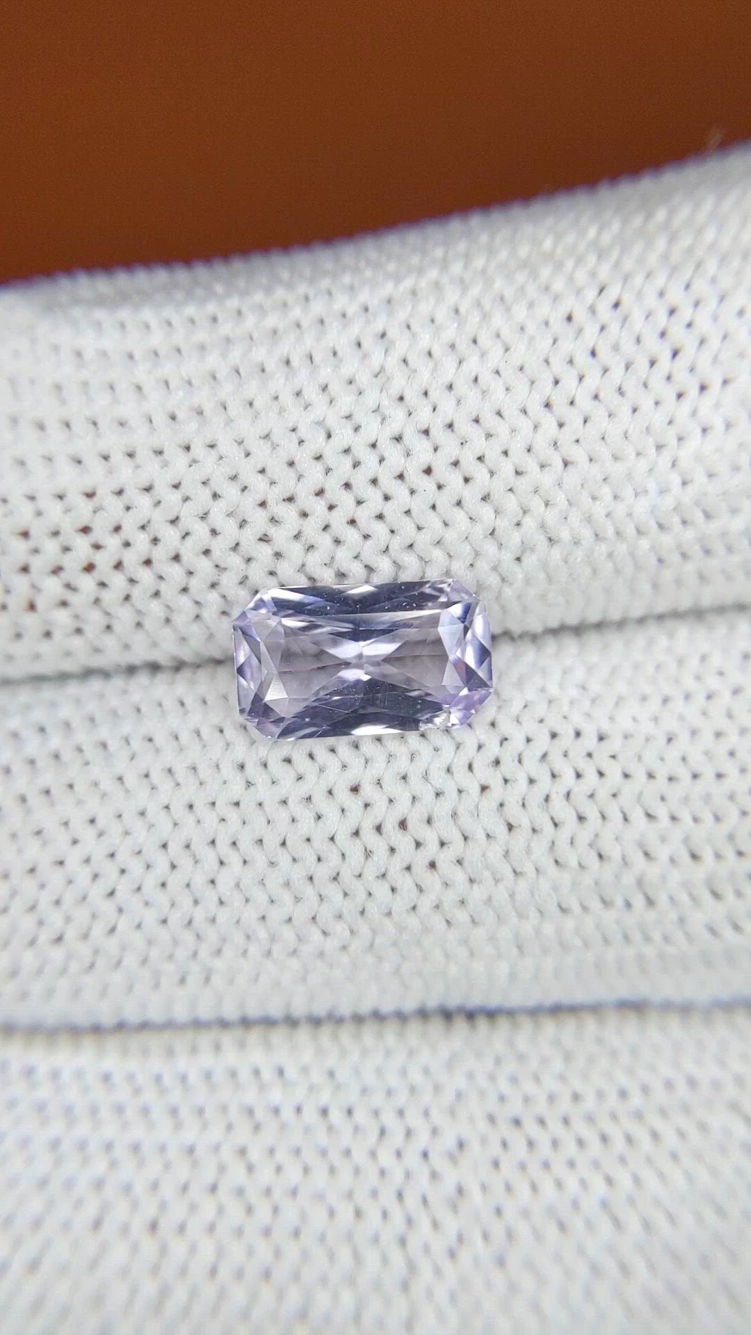 2.02 Ct. Purple Sapphire from Ceylon (Sri Lanka) Size Video
