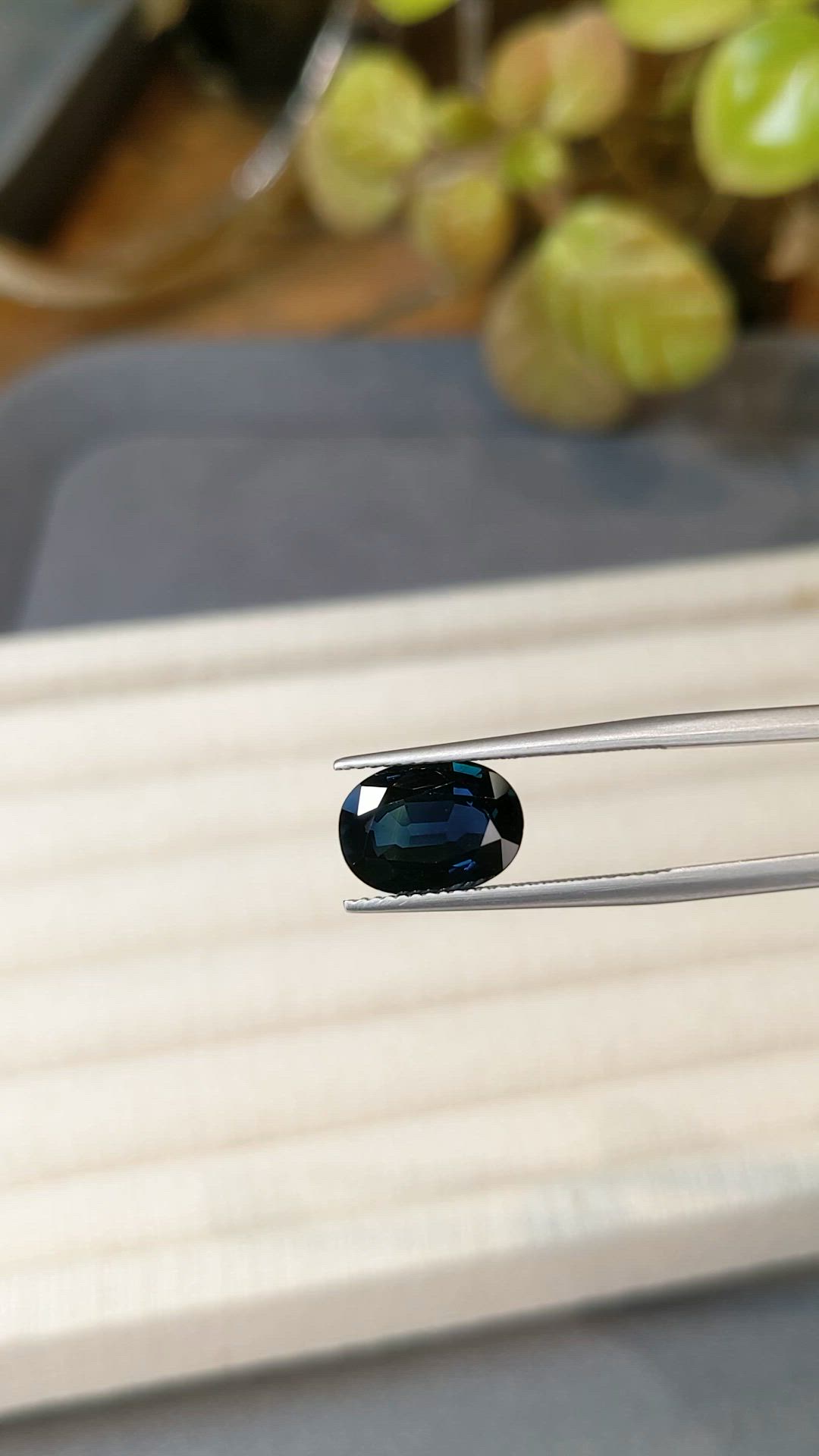 3.80 Ct. Blue Sapphire from Australia Size Video