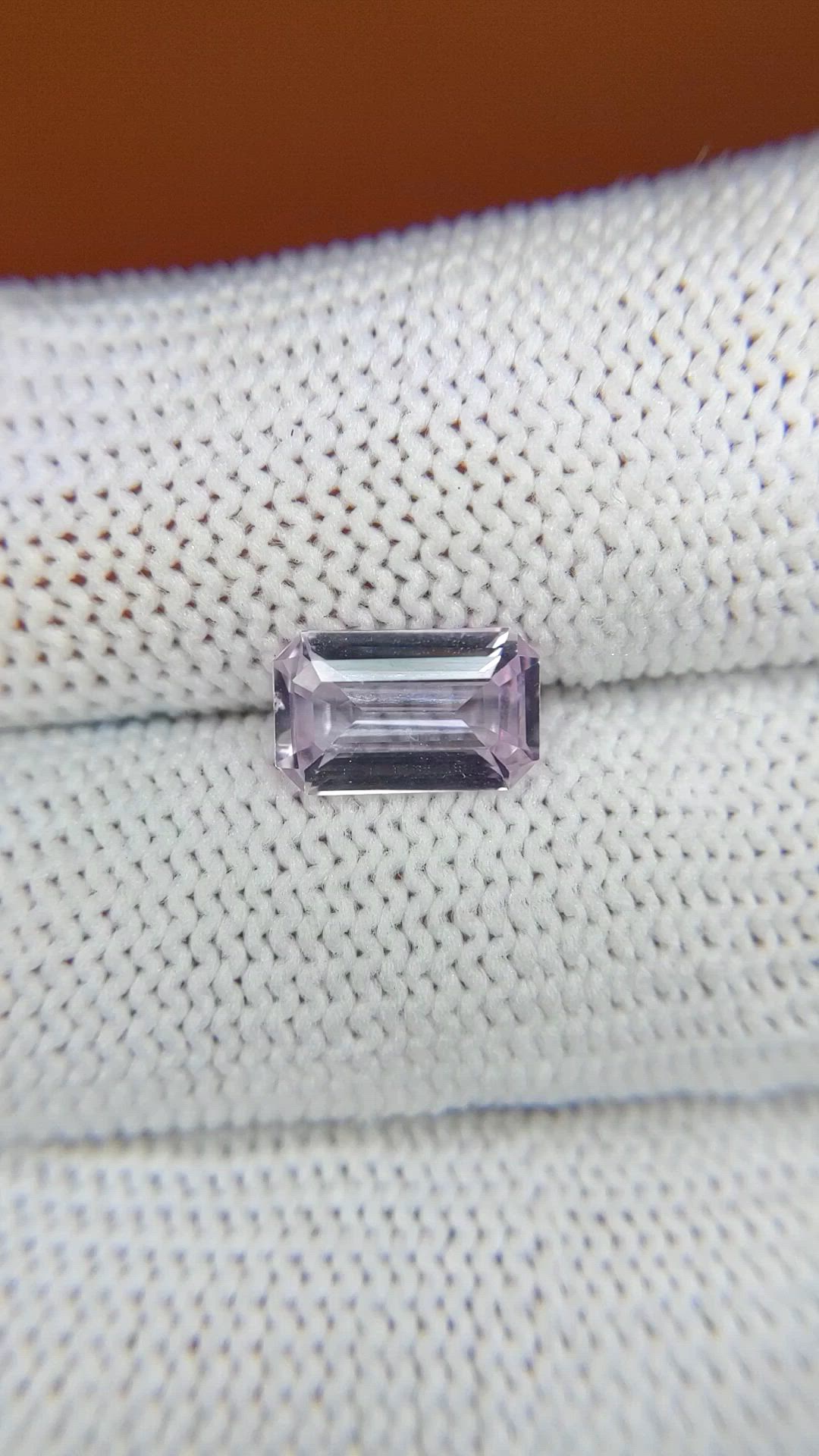 1.92 Ct. Purplish Pink Sapphire from Ceylon (Sri Lanka) Size Video