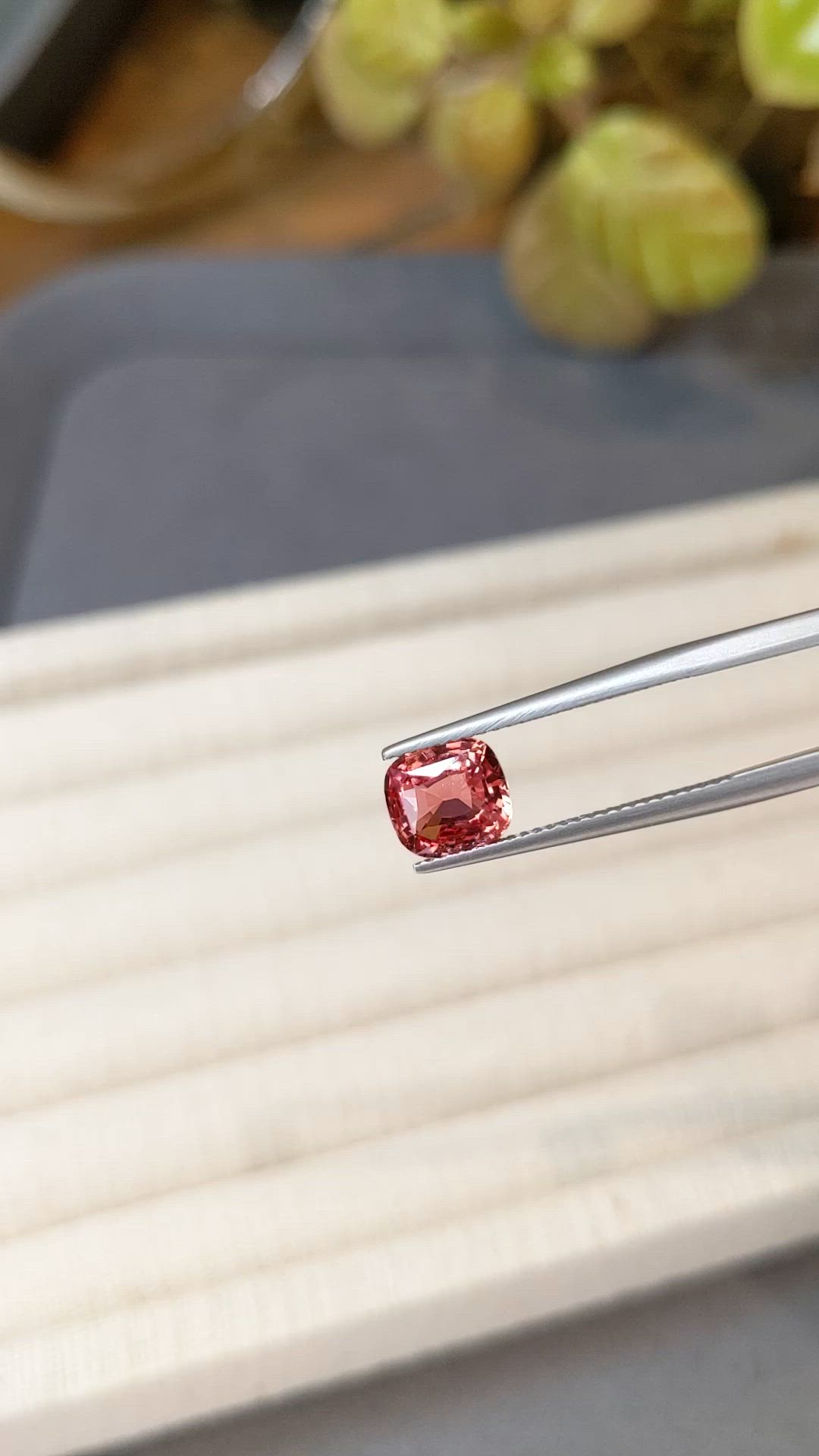 2.06 Ct. Padparadscha Sapphire from Madagascar Size Video