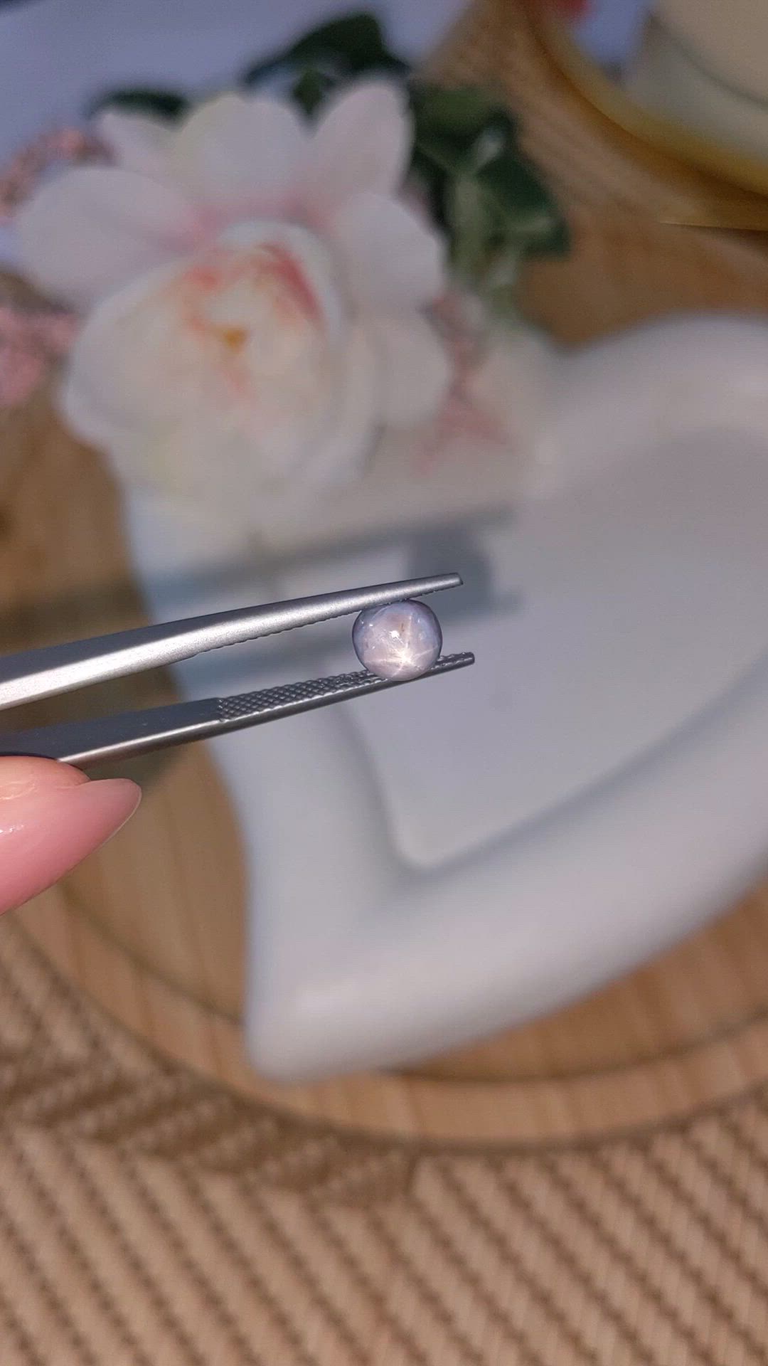 2.52 Ct. Blue Star Sapphire from Ceylon (Sri Lanka) Size Video
