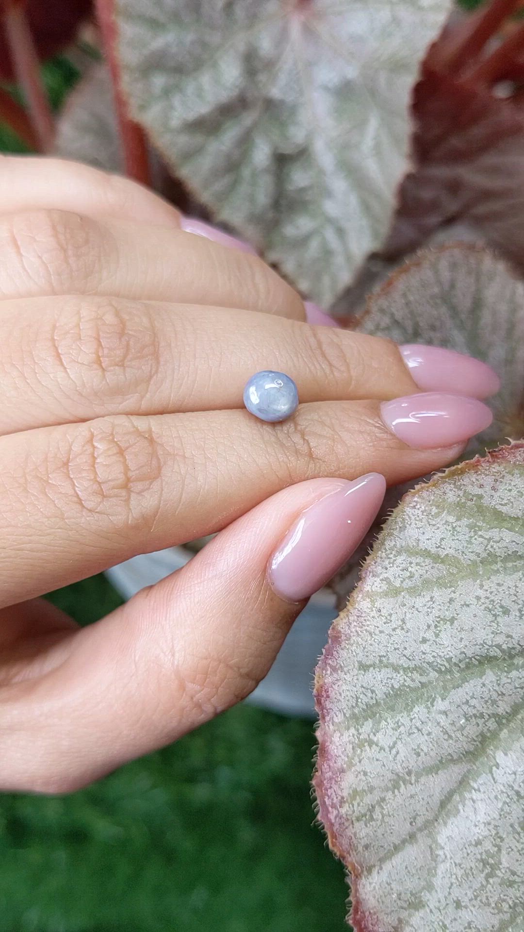 2.52 Ct. Blue Star Sapphire from Ceylon (Sri Lanka) Size Video