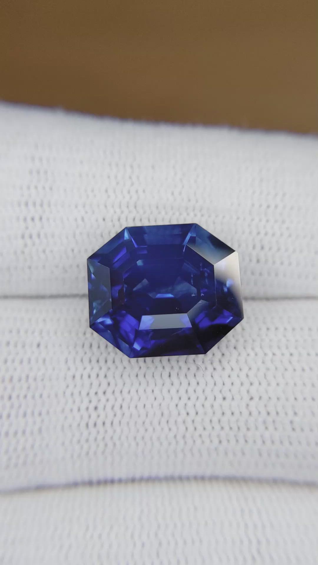 12.27 Ct. Blue Sapphire from Madagascar Size Video