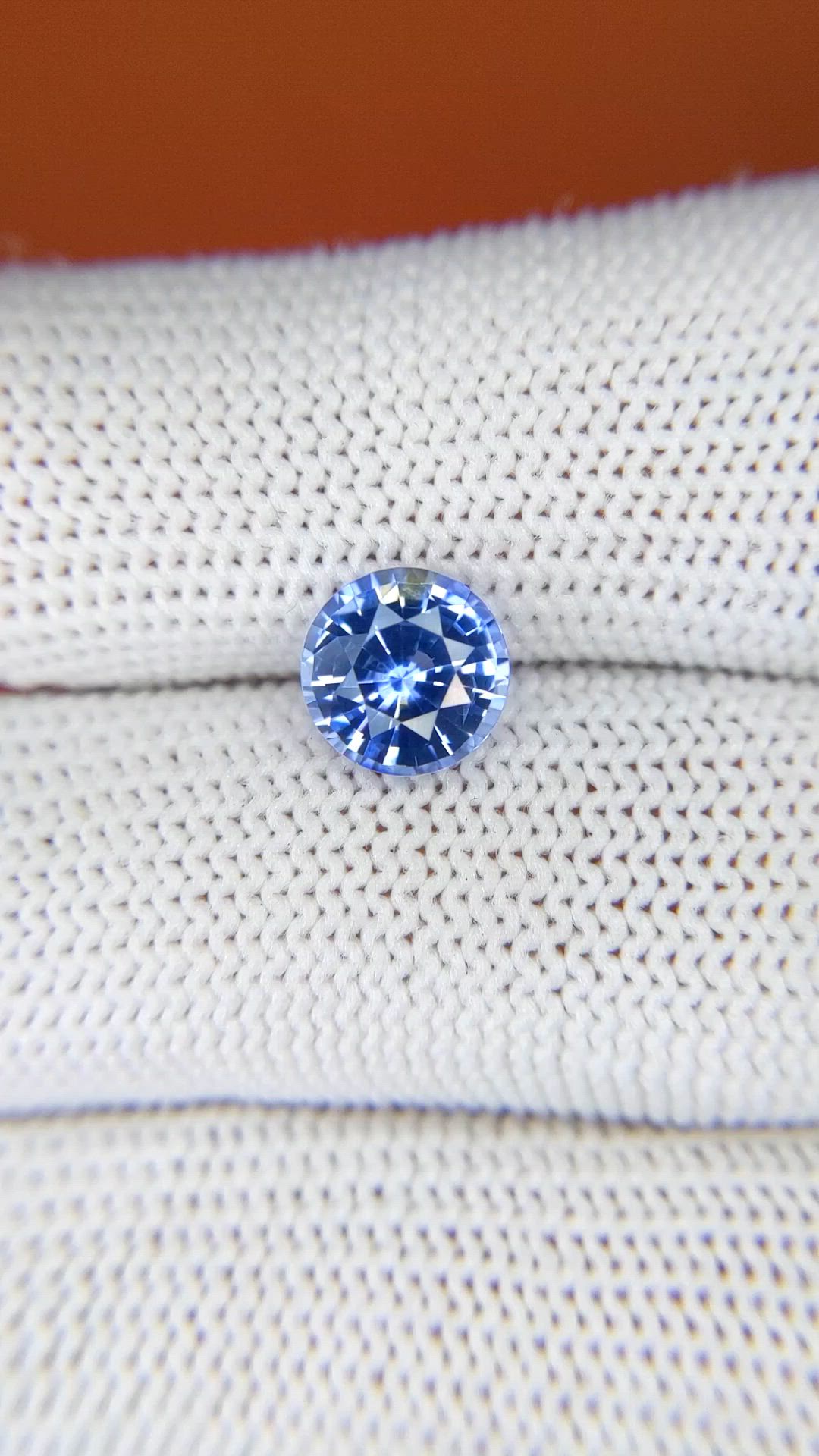 2.04 Ct. Blue Sapphire from Ceylon (Sri Lanka) Size Video