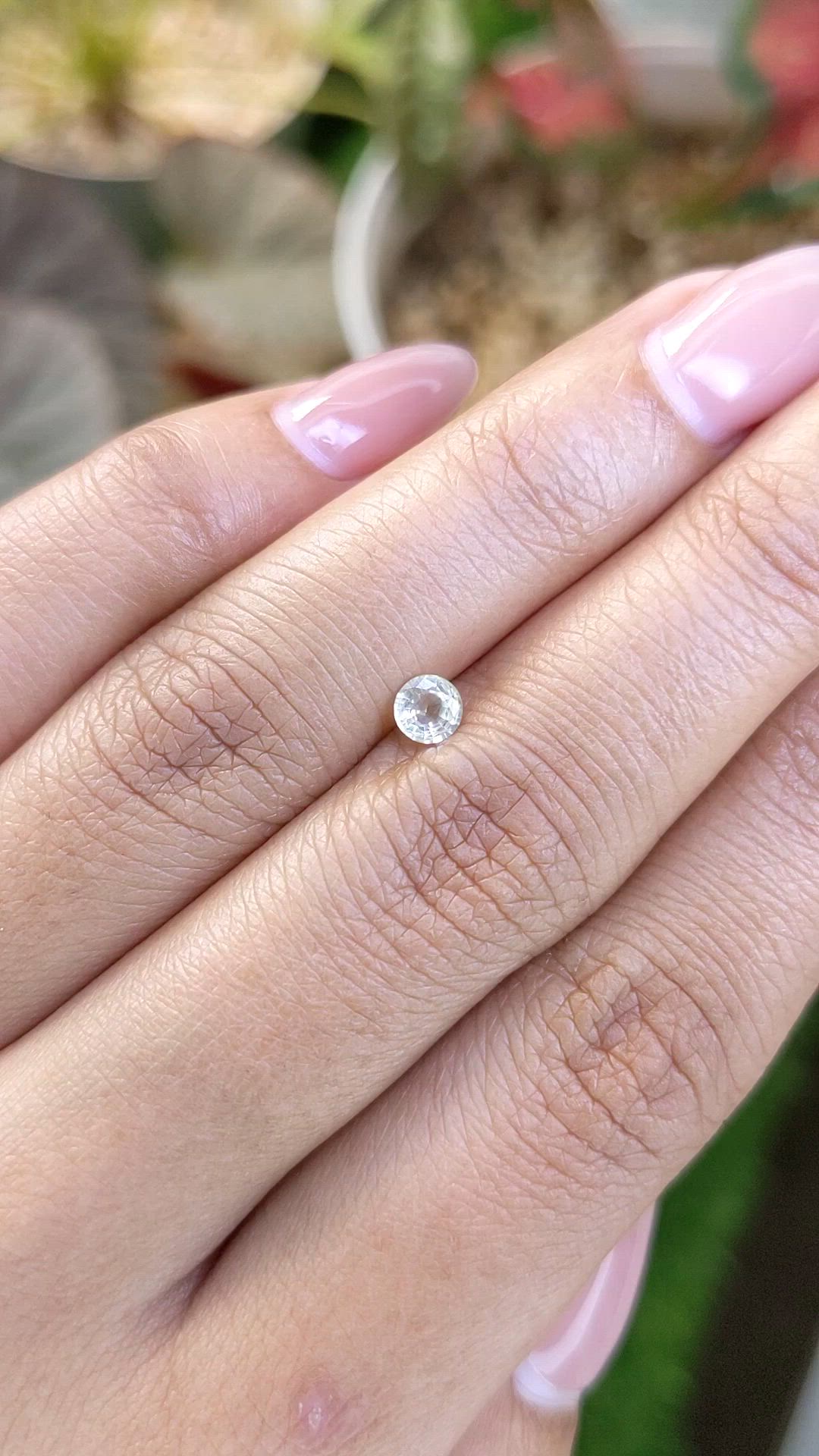 0.33 Ct. Yellow Sapphire from Ceylon (Sri Lanka) Size Video