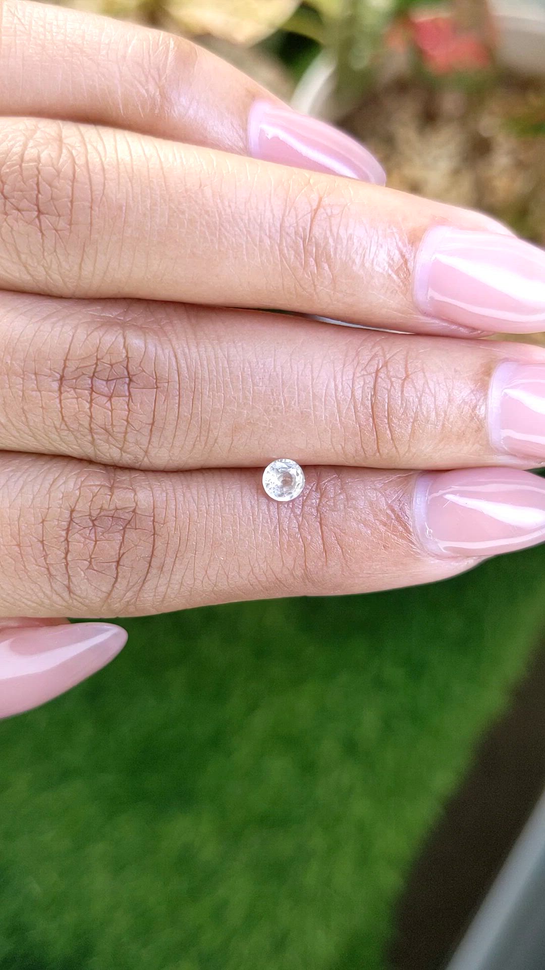 0.33 Ct. Yellow Sapphire from Ceylon (Sri Lanka) Size Video