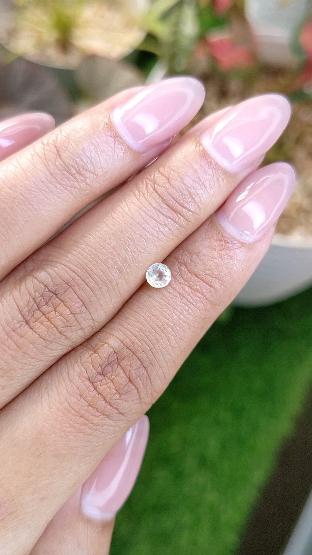 0.33 Ct. Yellow Sapphire from Ceylon (Sri Lanka) Size Video