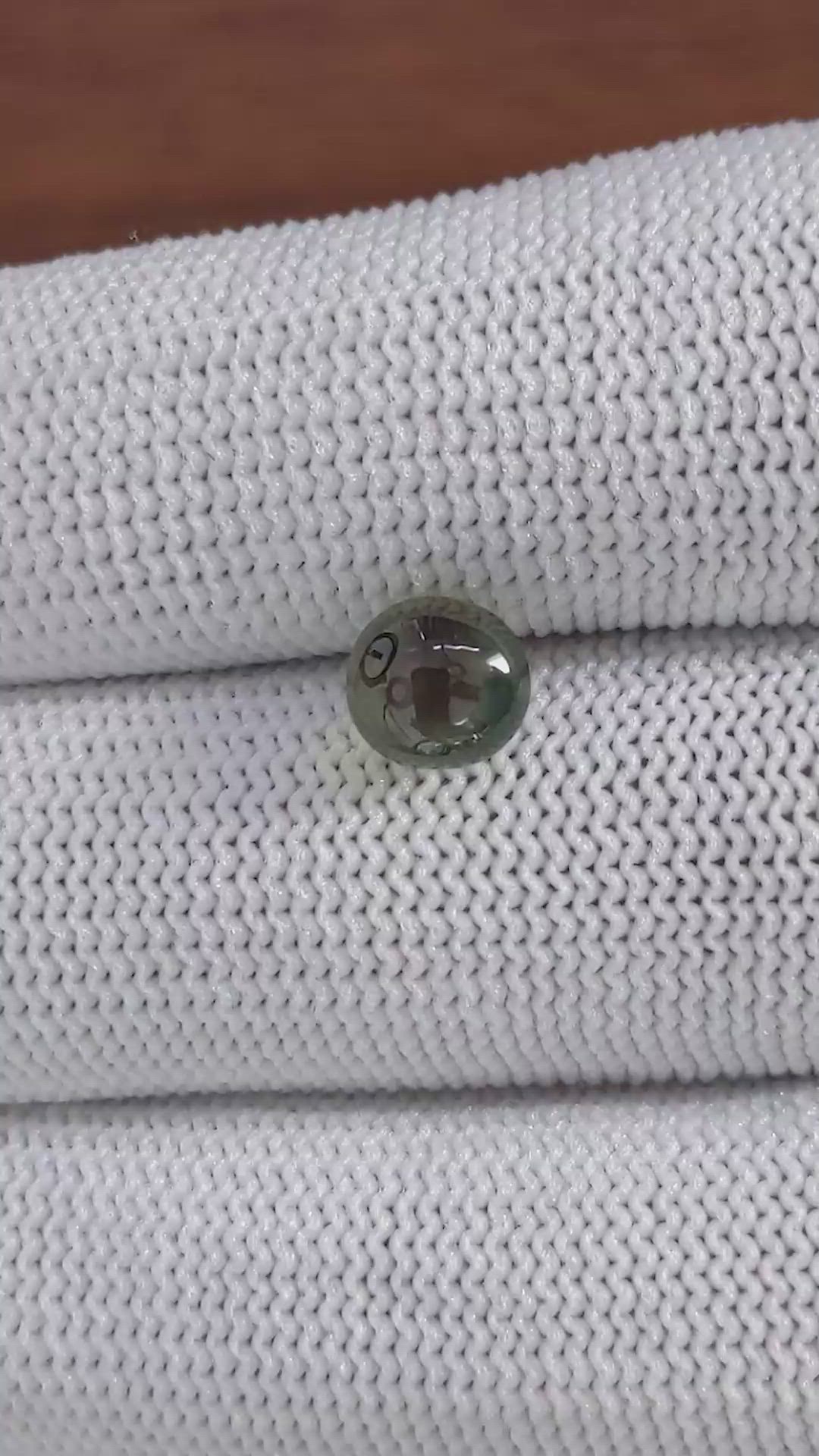 2.88 Ct. Green Star Sapphire from Ceylon (Sri Lanka) Size Video