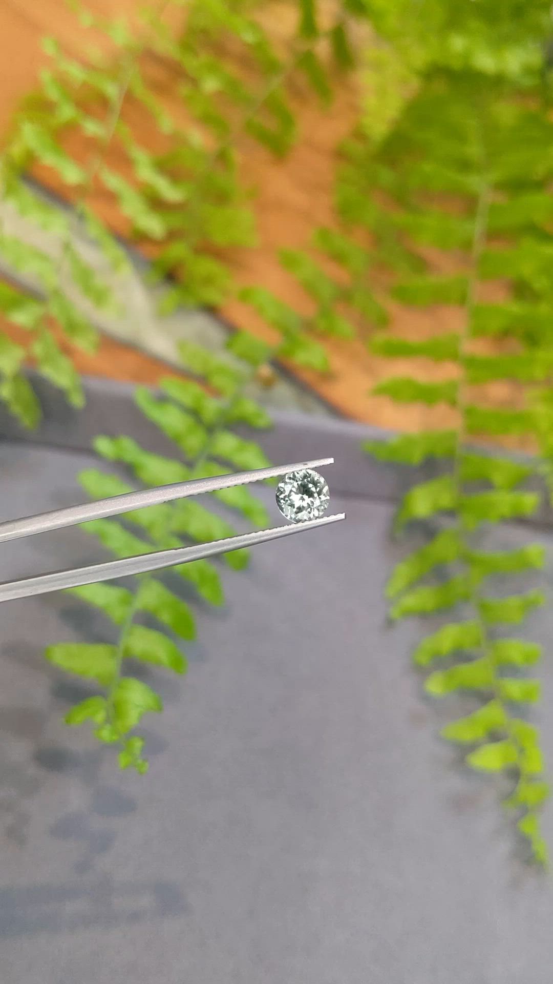 1.15 Ct. Green Sapphire from Montana Size Video