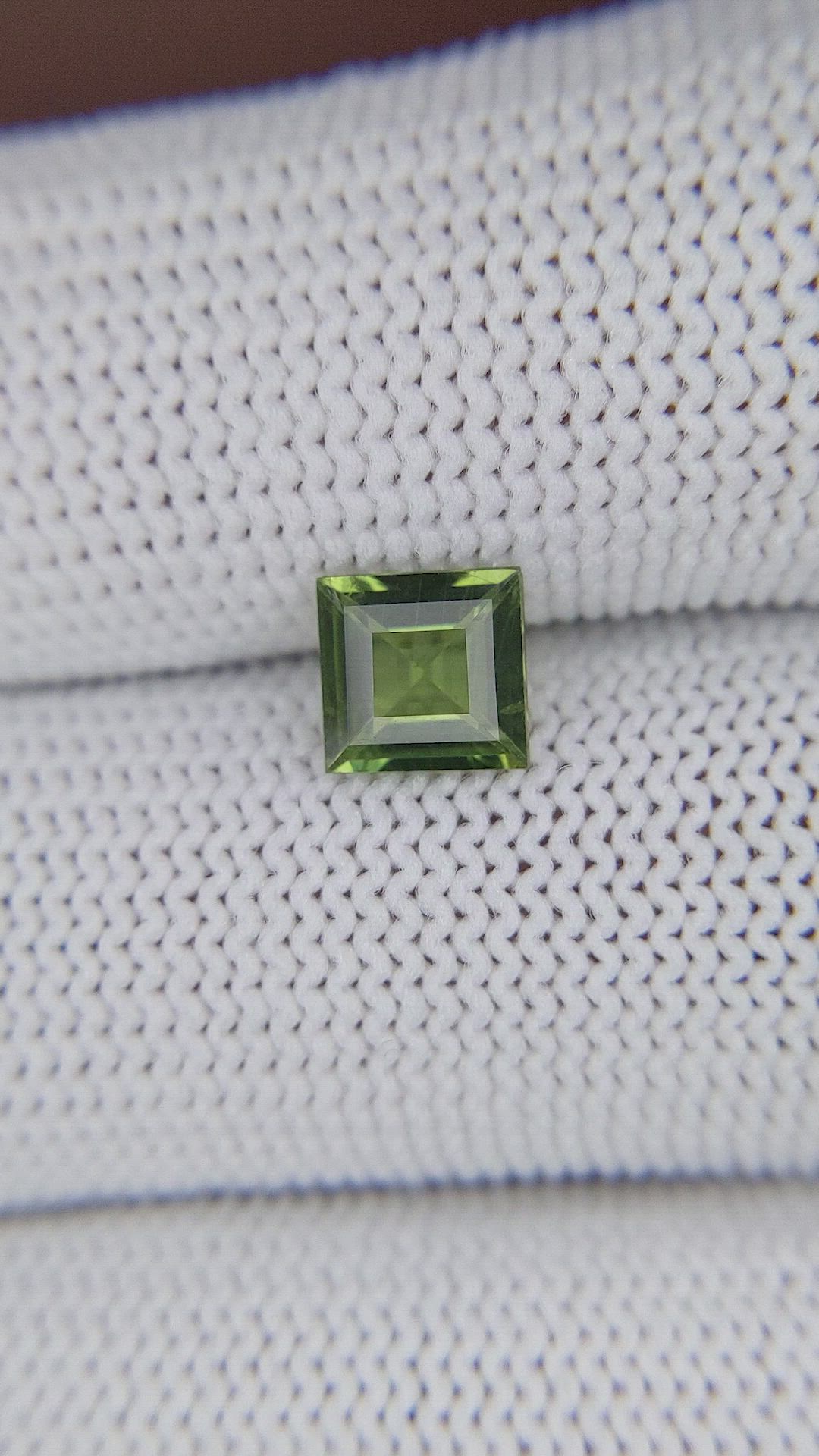 1.22 Ct. Green Sapphire from Madagascar Size Video