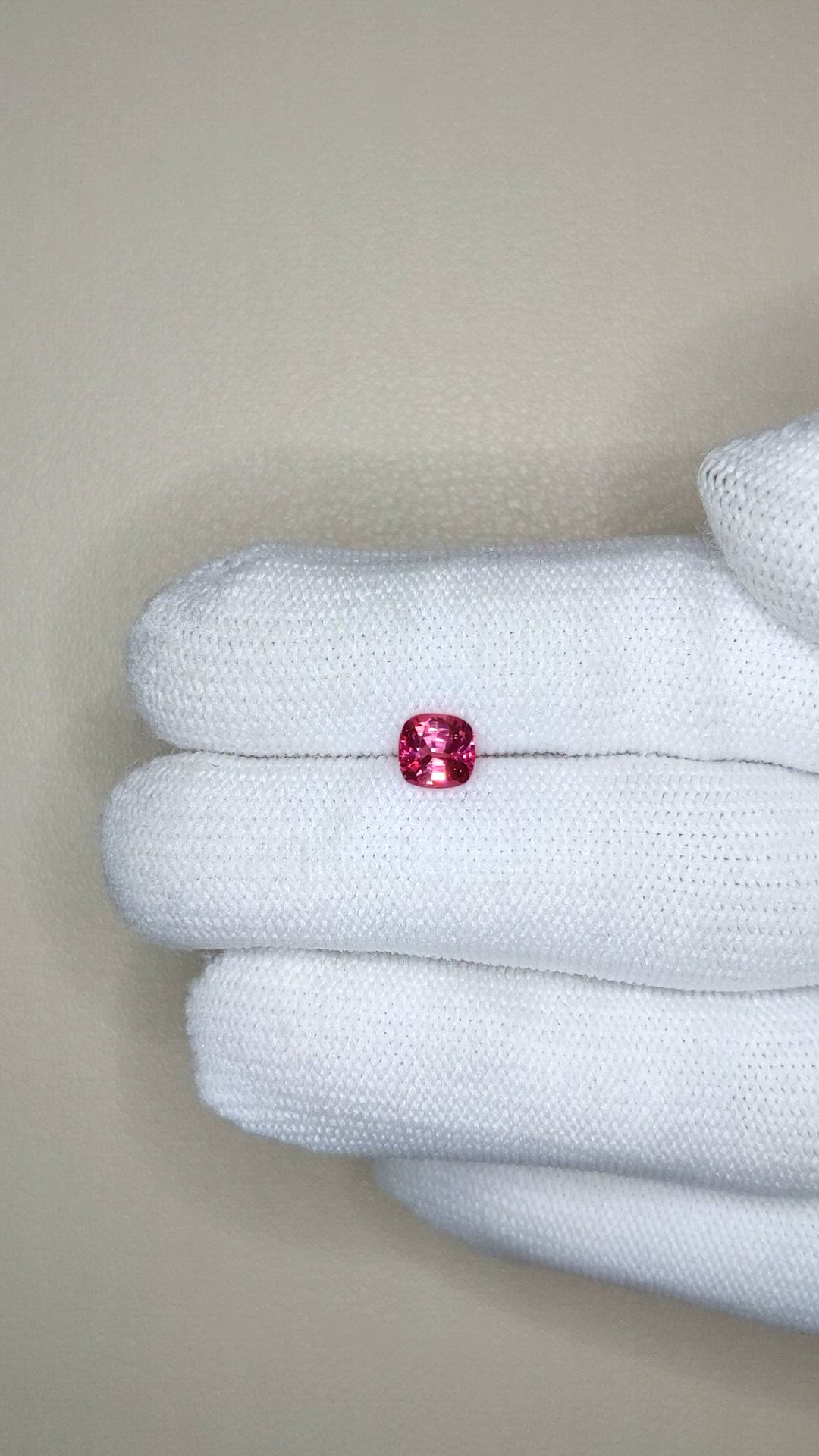 0.96 Ct. Pink Sapphire from Mozambique Size Video