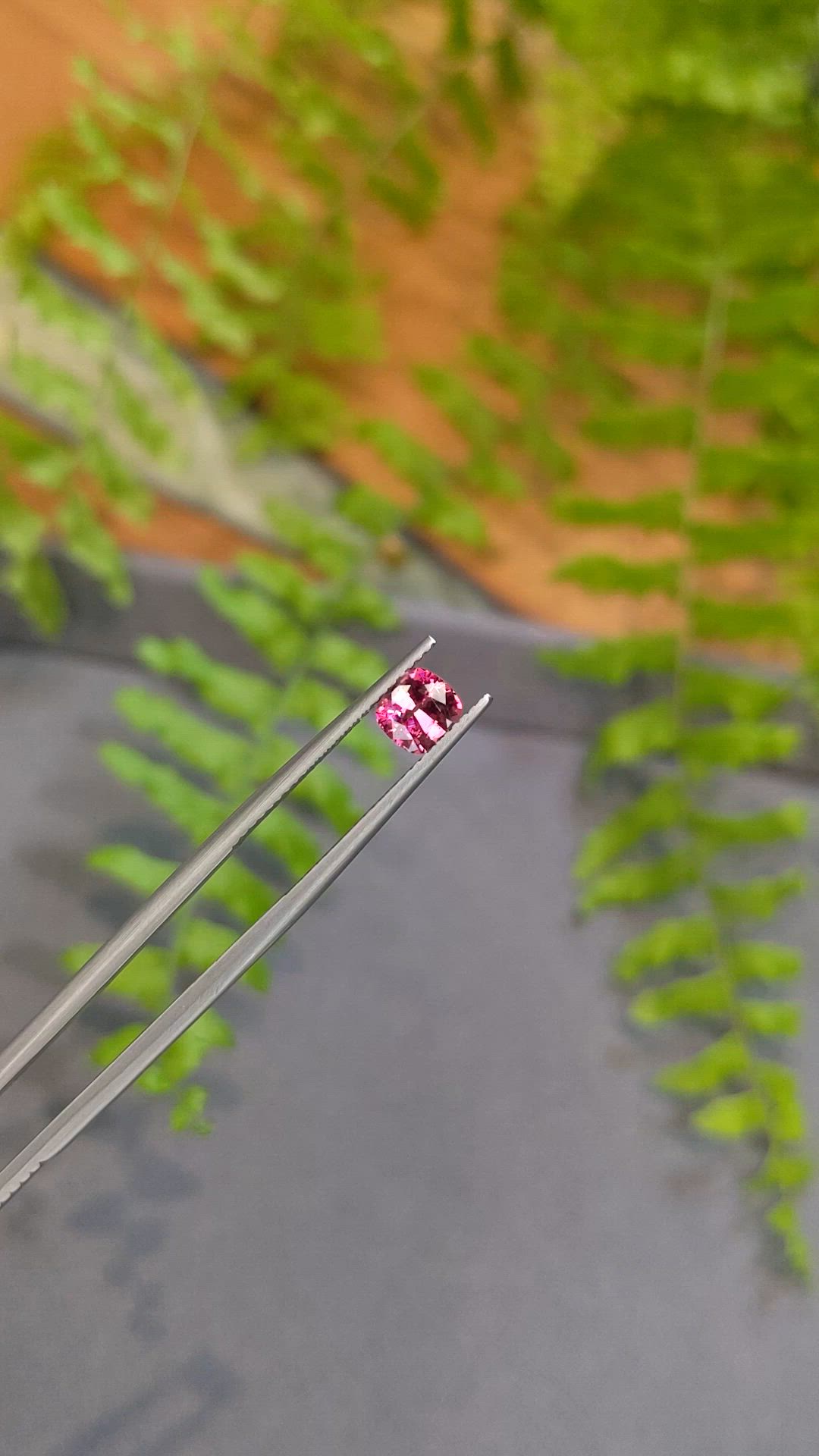 0.96 Ct. Pink Sapphire from Mozambique Size Video