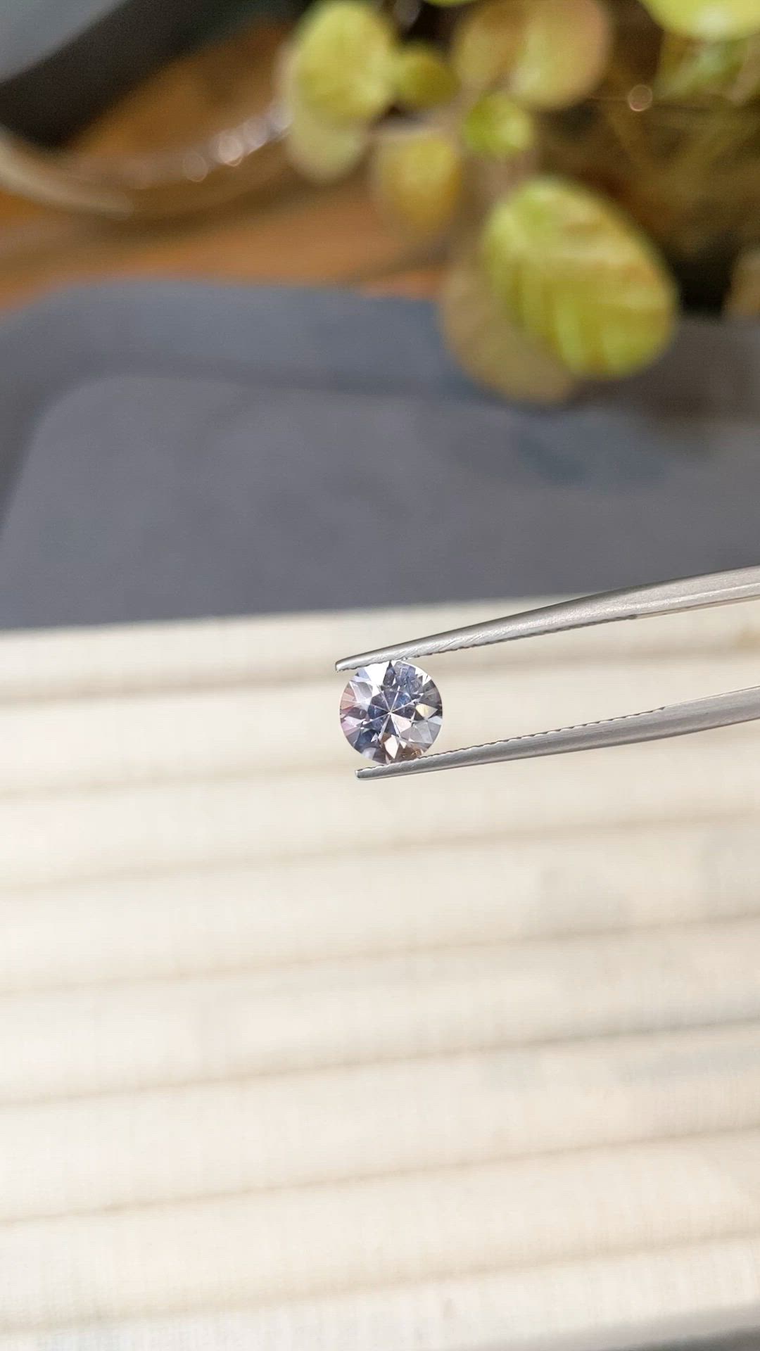 1.61 Ct. Pink Sapphire from Ceylon (Sri Lanka) Size Video
