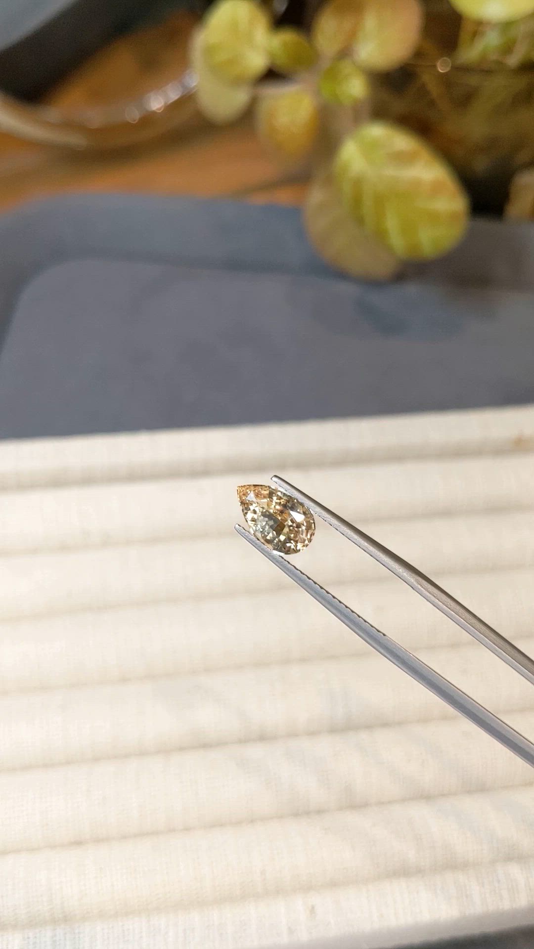 1.77 Ct. Yellow Sapphire from Ceylon (Sri Lanka) Size Video