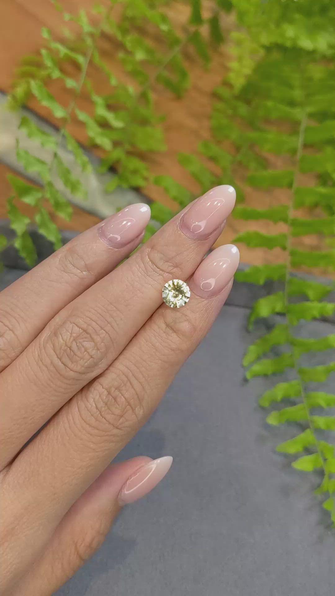 1.25 Ct. Yellow Sapphire from Ceylon (Sri Lanka) Size Video