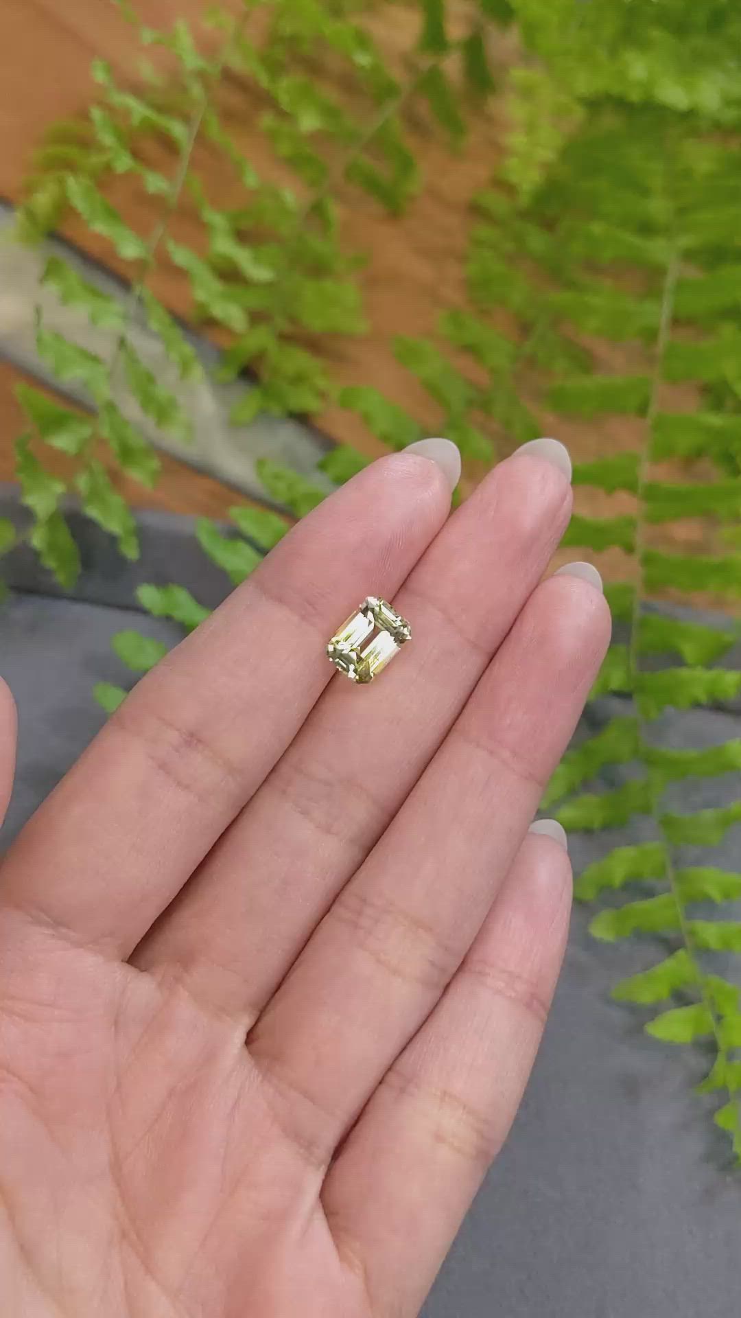 3.20 Ct. Yellow Sapphire from Ceylon (Sri Lanka) Size Video