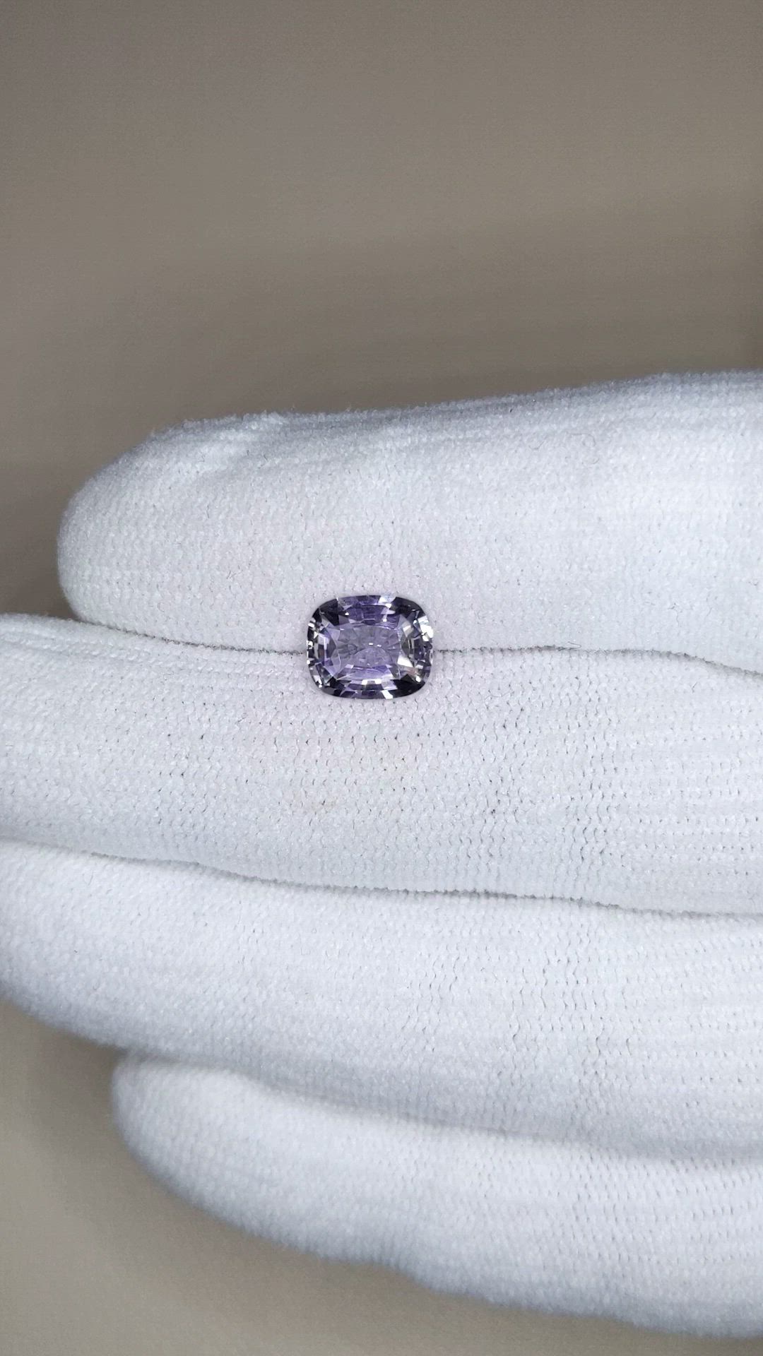 2.04 Ct. Purple Sapphire from Ceylon (Sri Lanka) Size Video