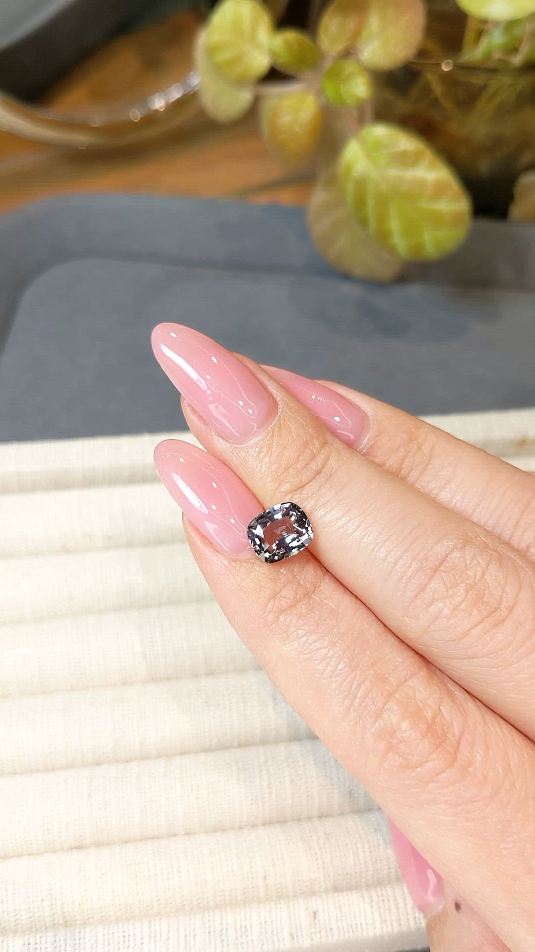2.04 Ct. Purple Sapphire from Ceylon (Sri Lanka) Size Video